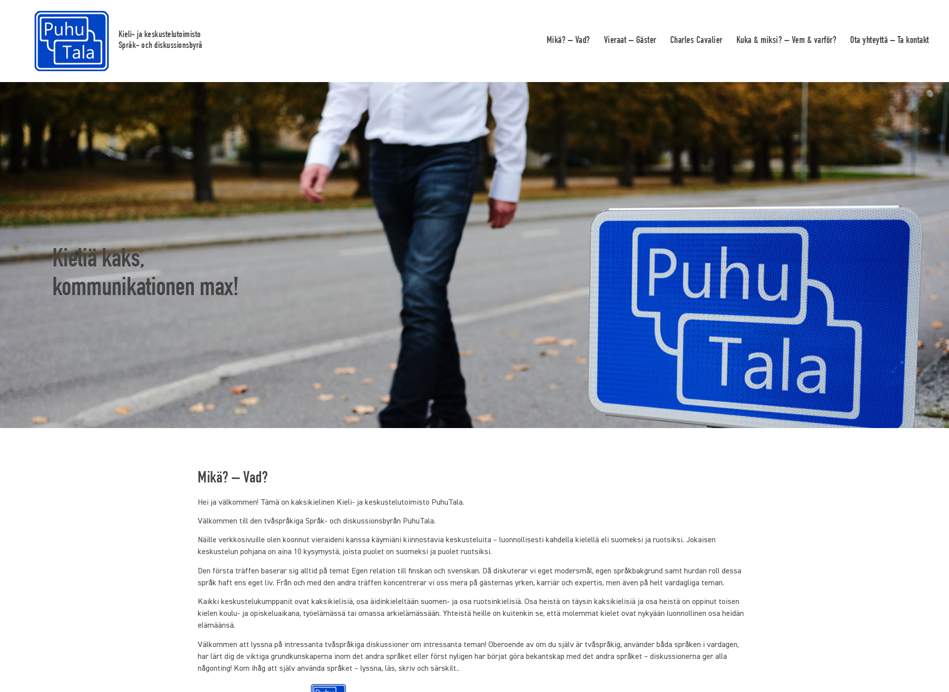 Screenshot for puhutala.fi