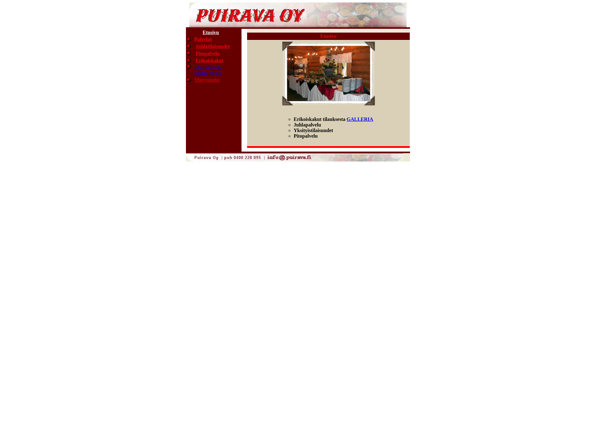 Screenshot for puirava.fi