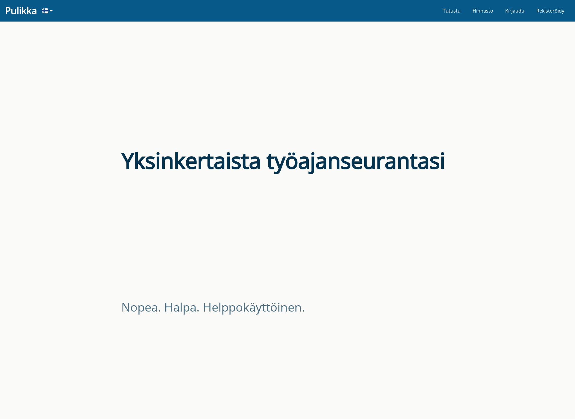 Screenshot for pulikka.fi