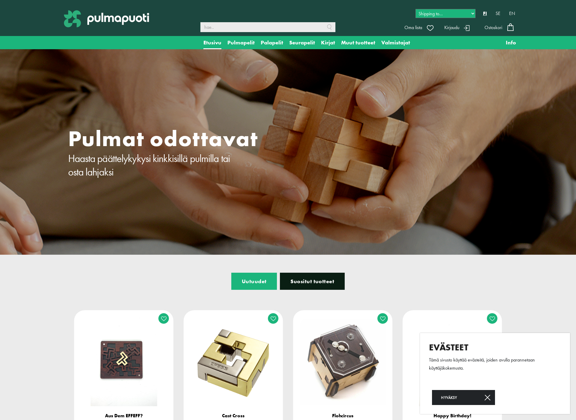 Screenshot for pulmapuoti.fi