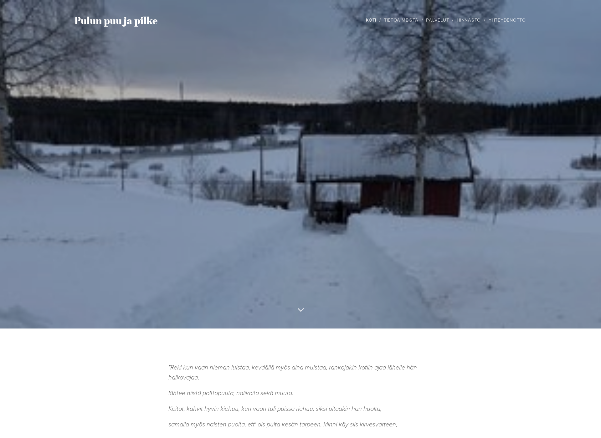 Screenshot for pulunpuujapilke.fi