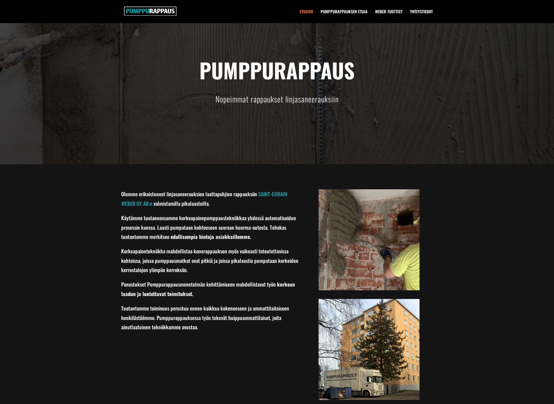 Screenshot for pumppurappaus.fi