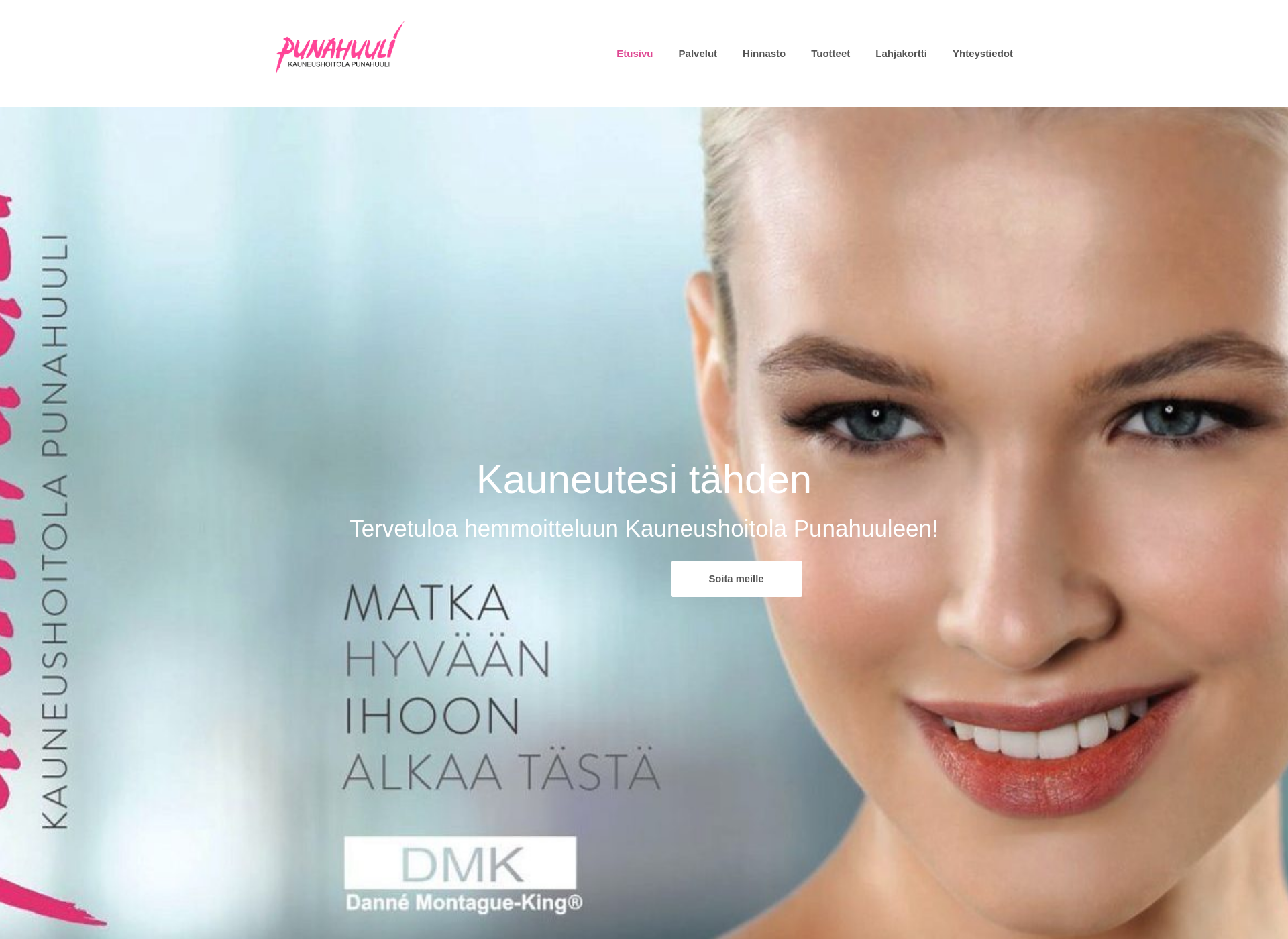 Screenshot for punahuuli.fi