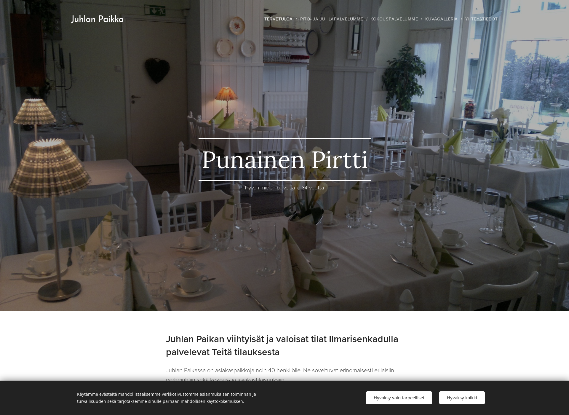 Screenshot for punainenpirtti.fi