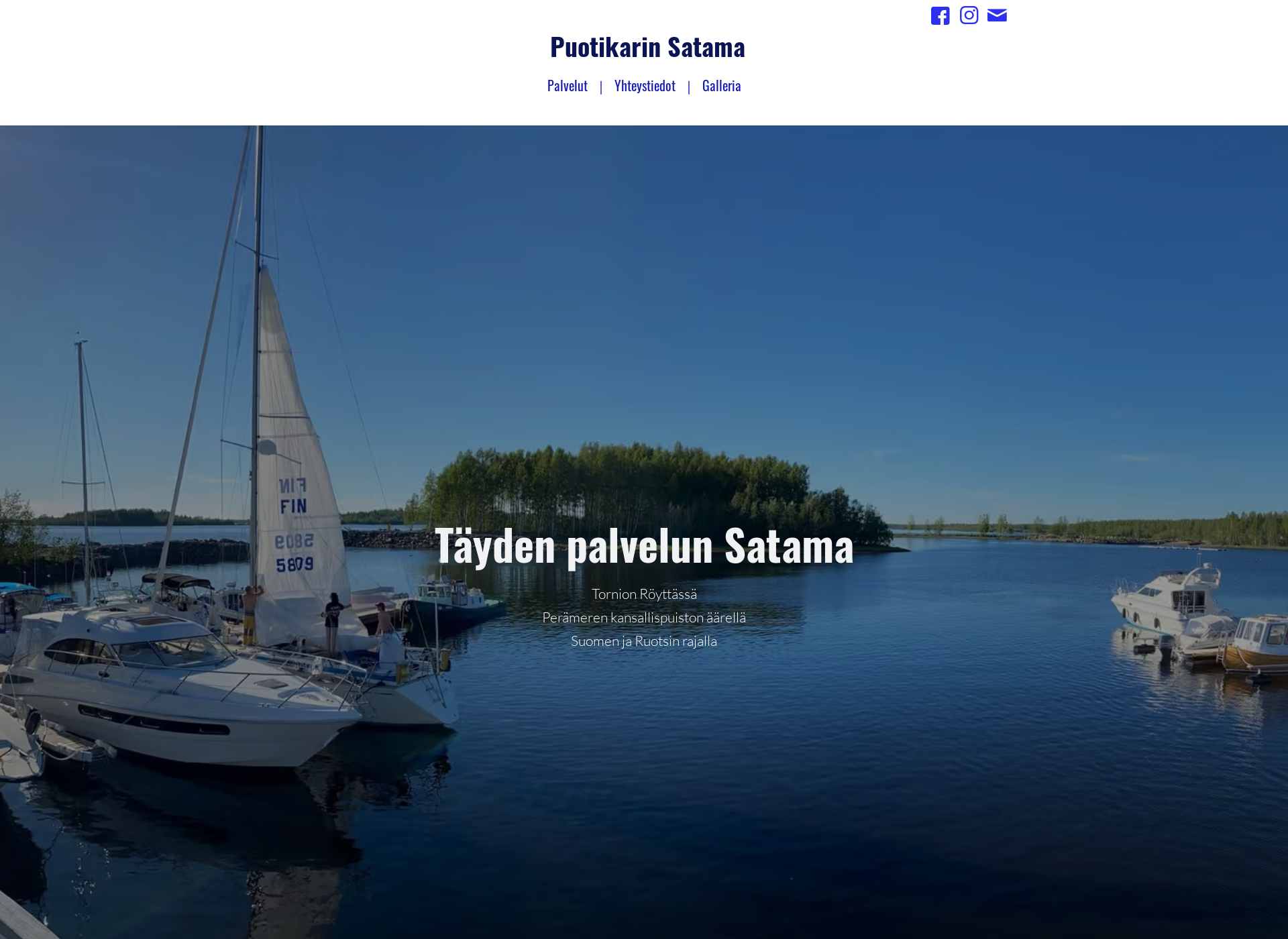 Skärmdump för puotikari.fi