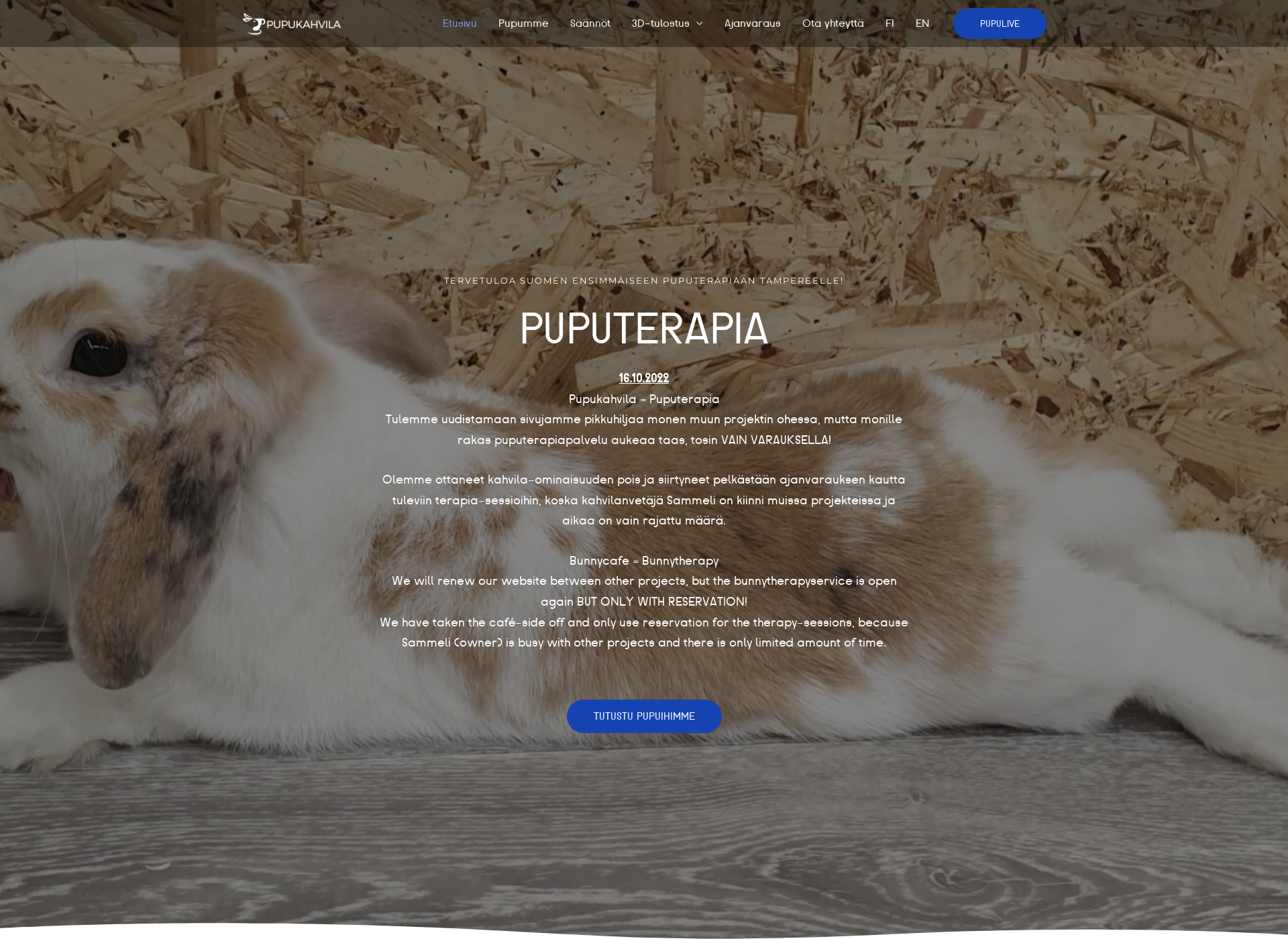 Screenshot for pupukahvila.fi