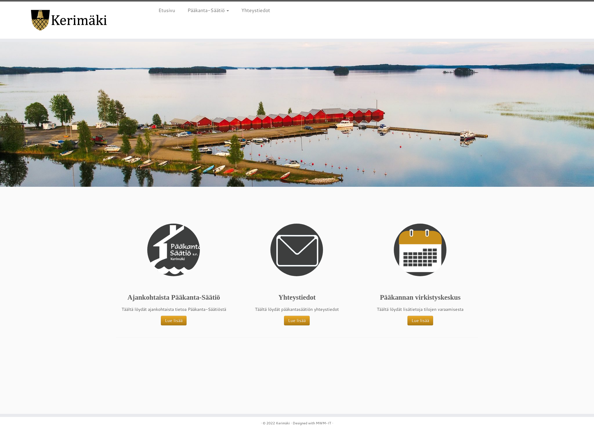 Screenshot for puruvesi.fi