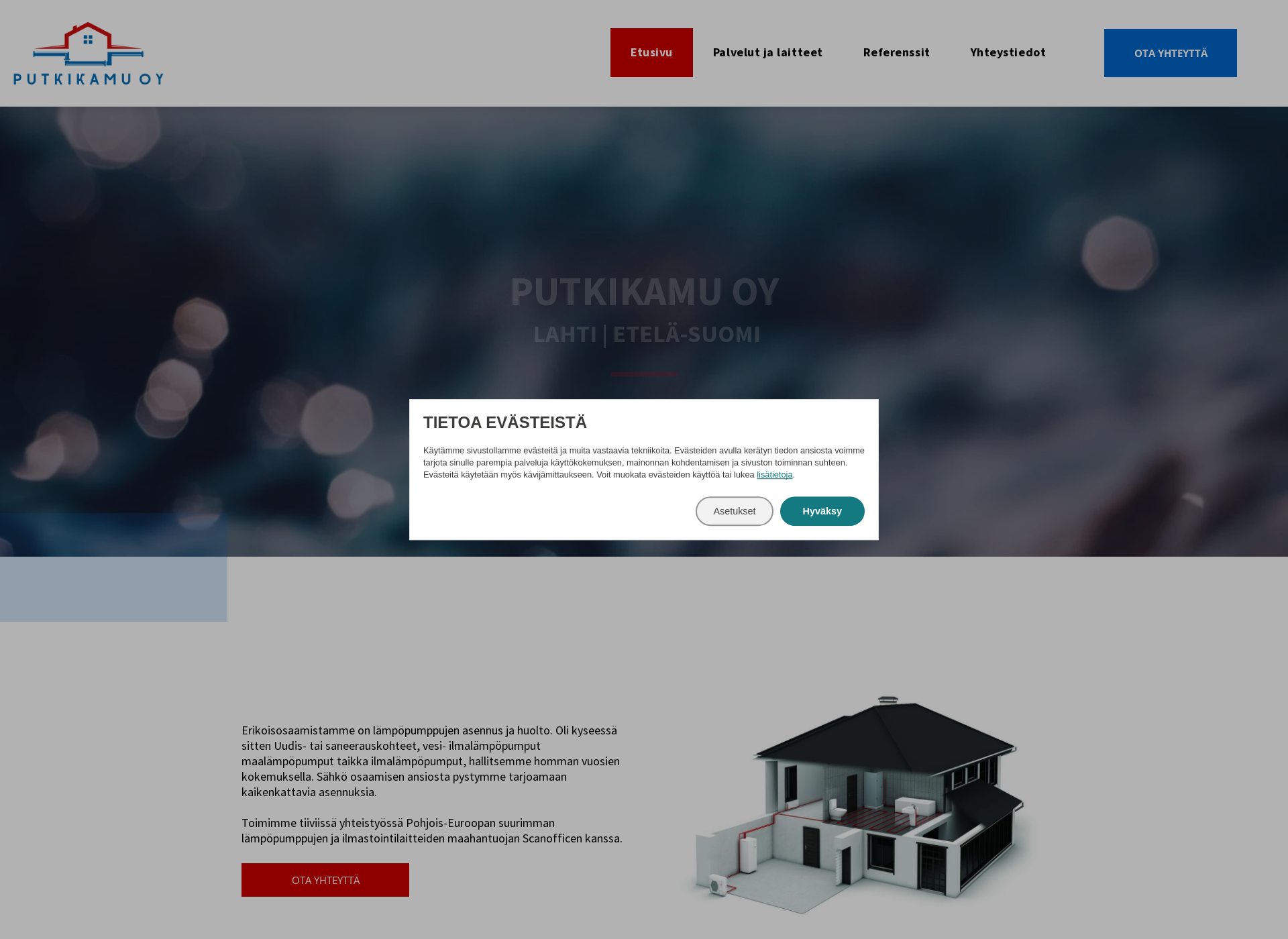 Screenshot for putkikamu.fi
