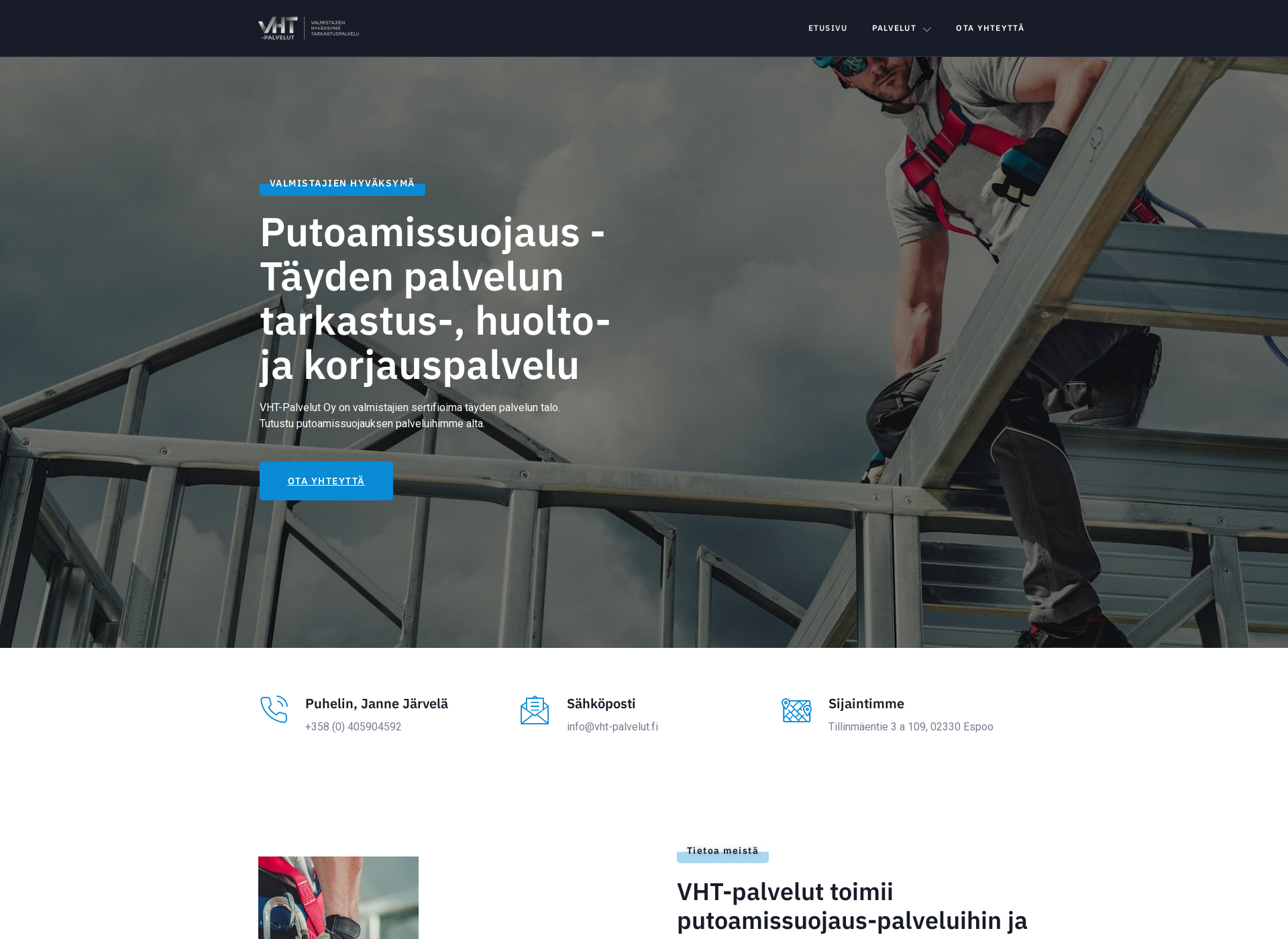 Screenshot for putoamissuoja.fi