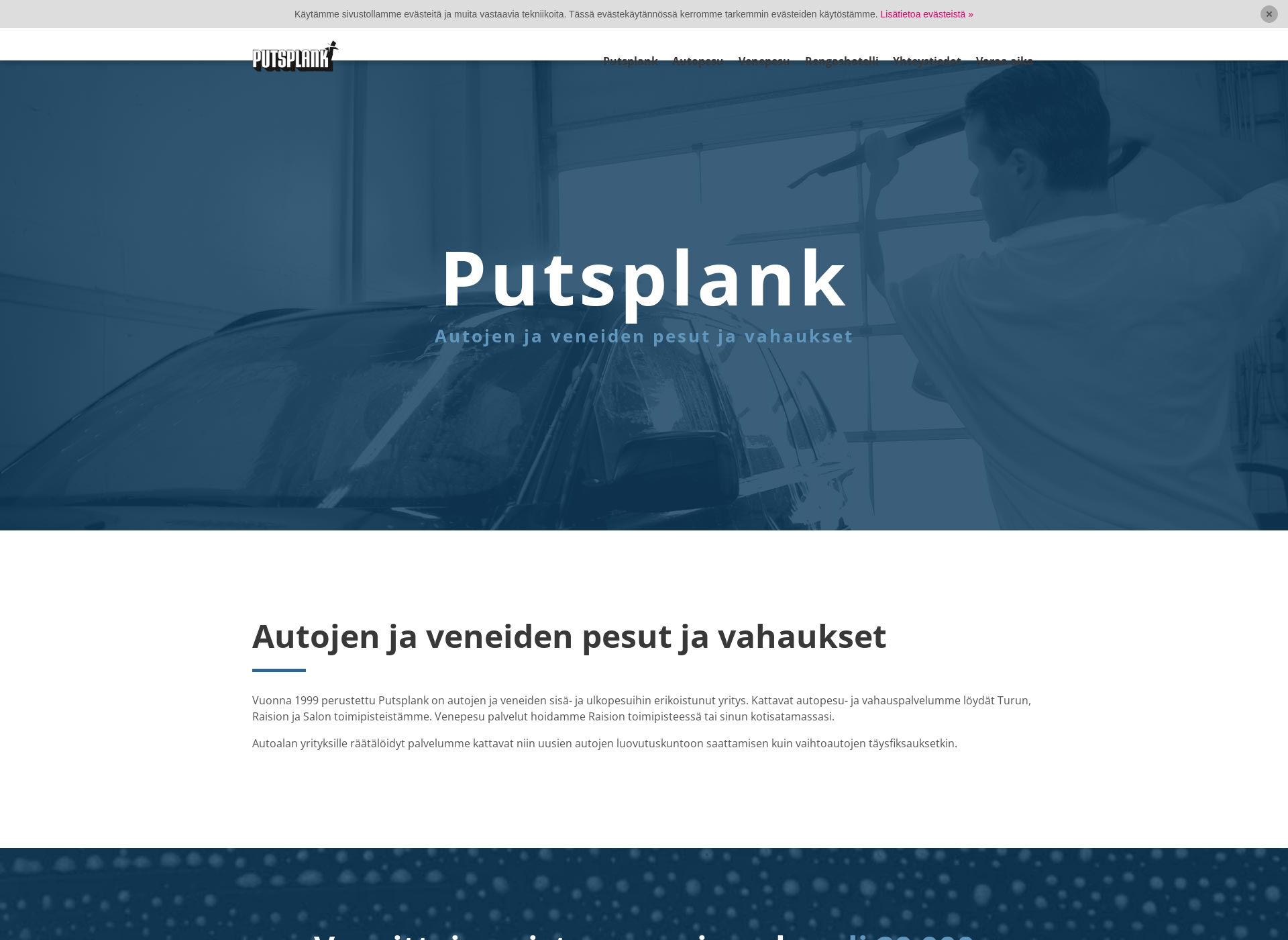 Screenshot for putsplank.fi