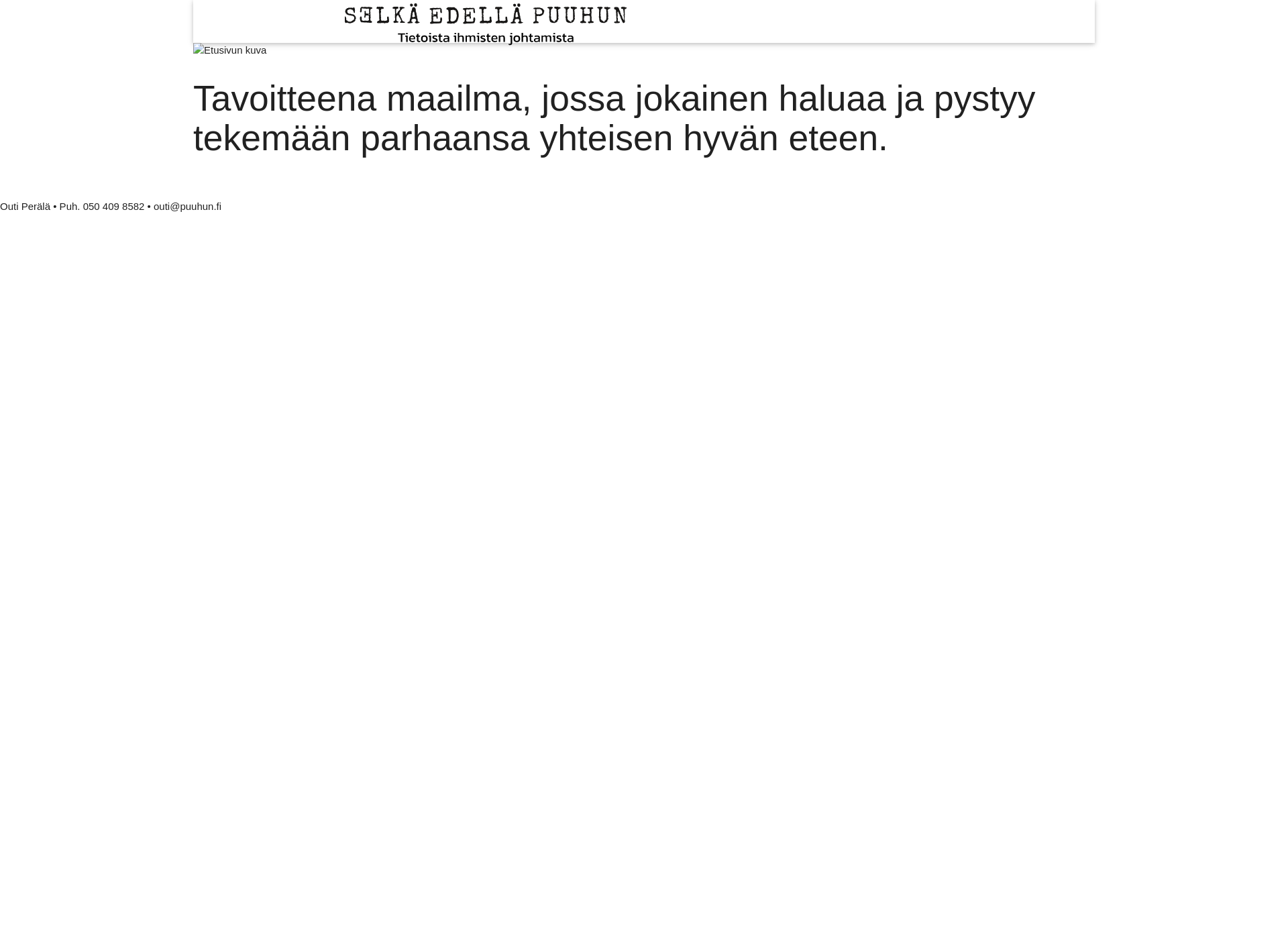 Screenshot for puuhun.fi