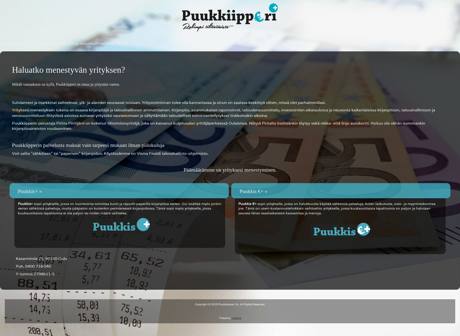 Screenshot for puukkiipperi.fi