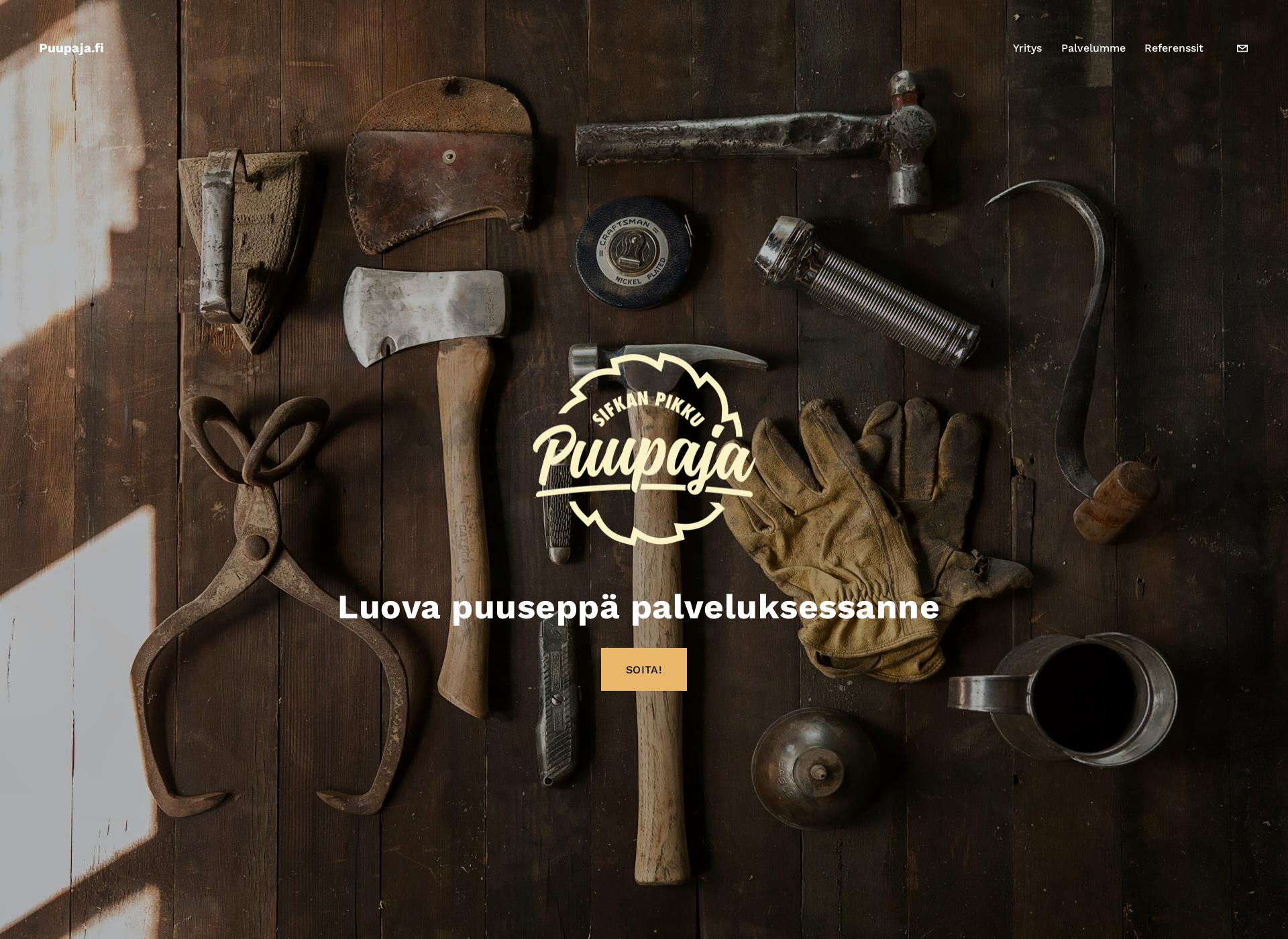 Screenshot for puupaja.fi