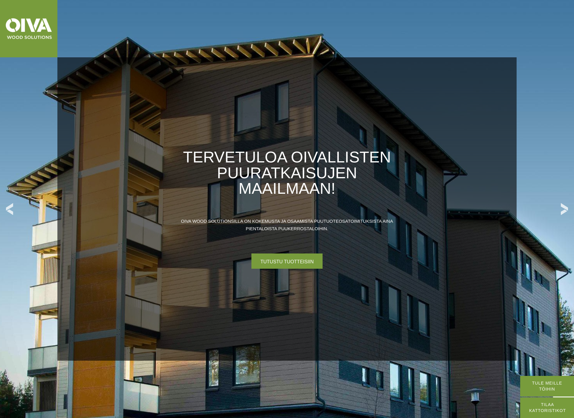 Skärmdump för puutalot.fi