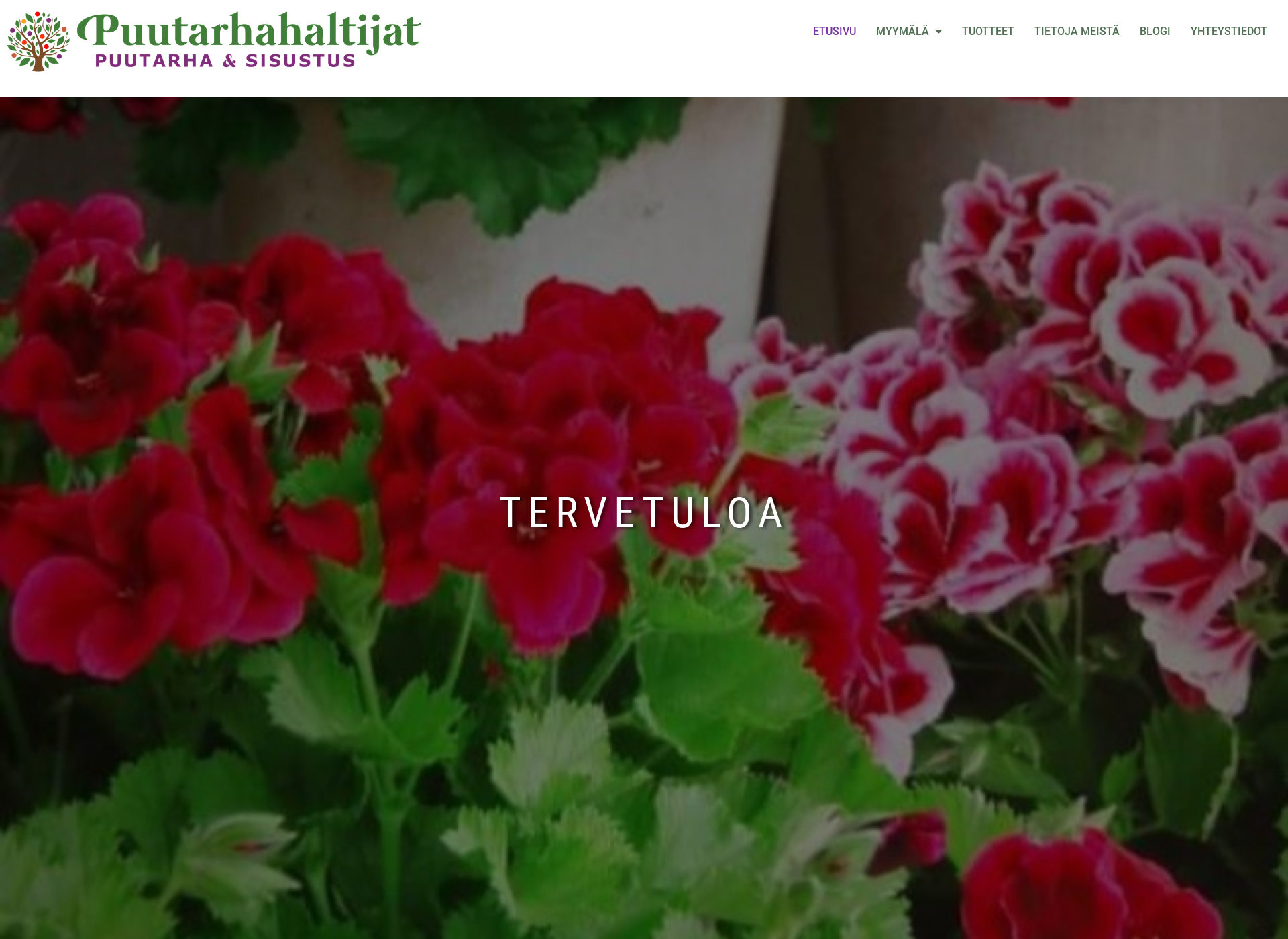 Skärmdump för puutarhahaltijat.fi