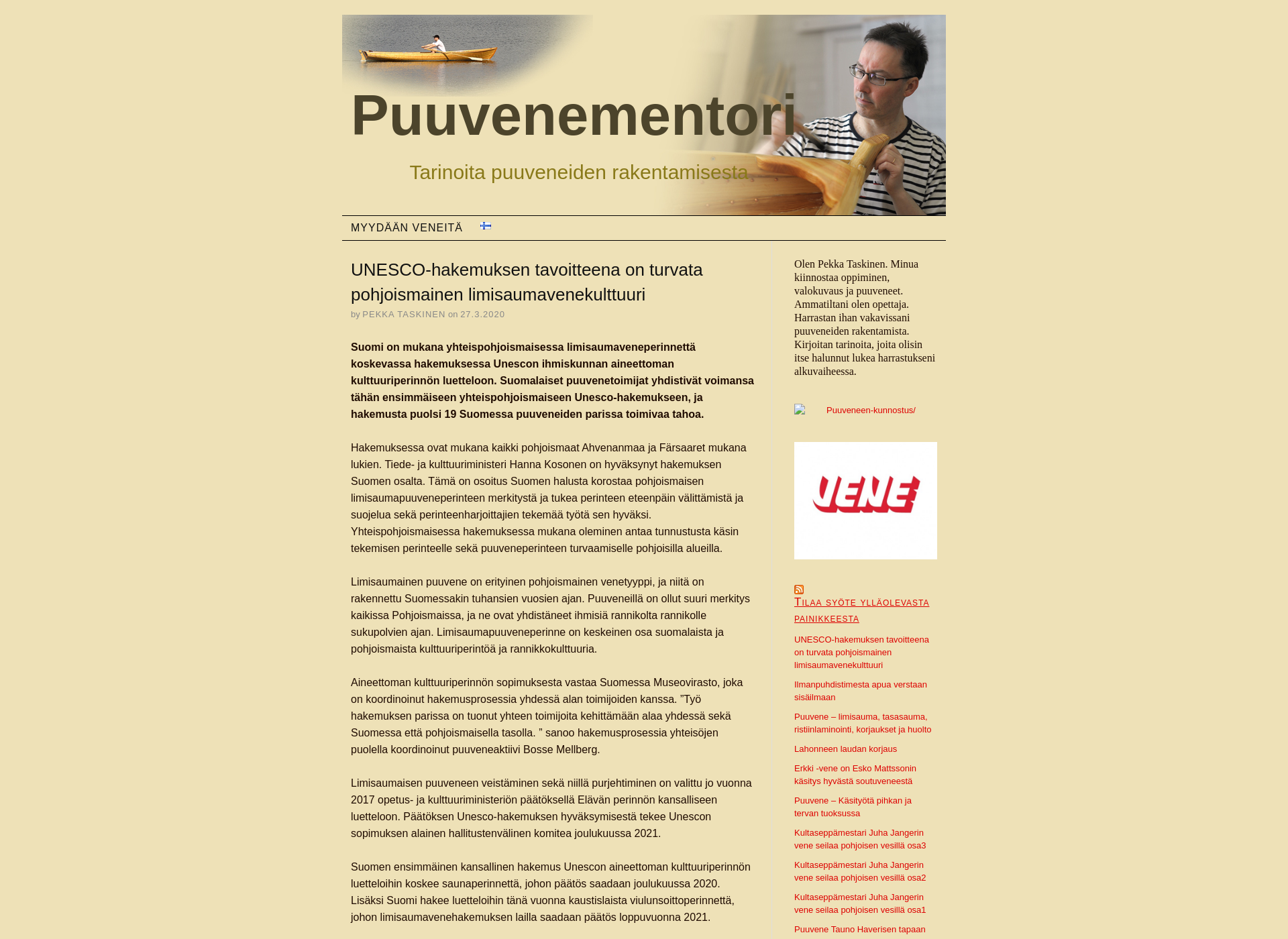 Screenshot for puuvenementori.fi