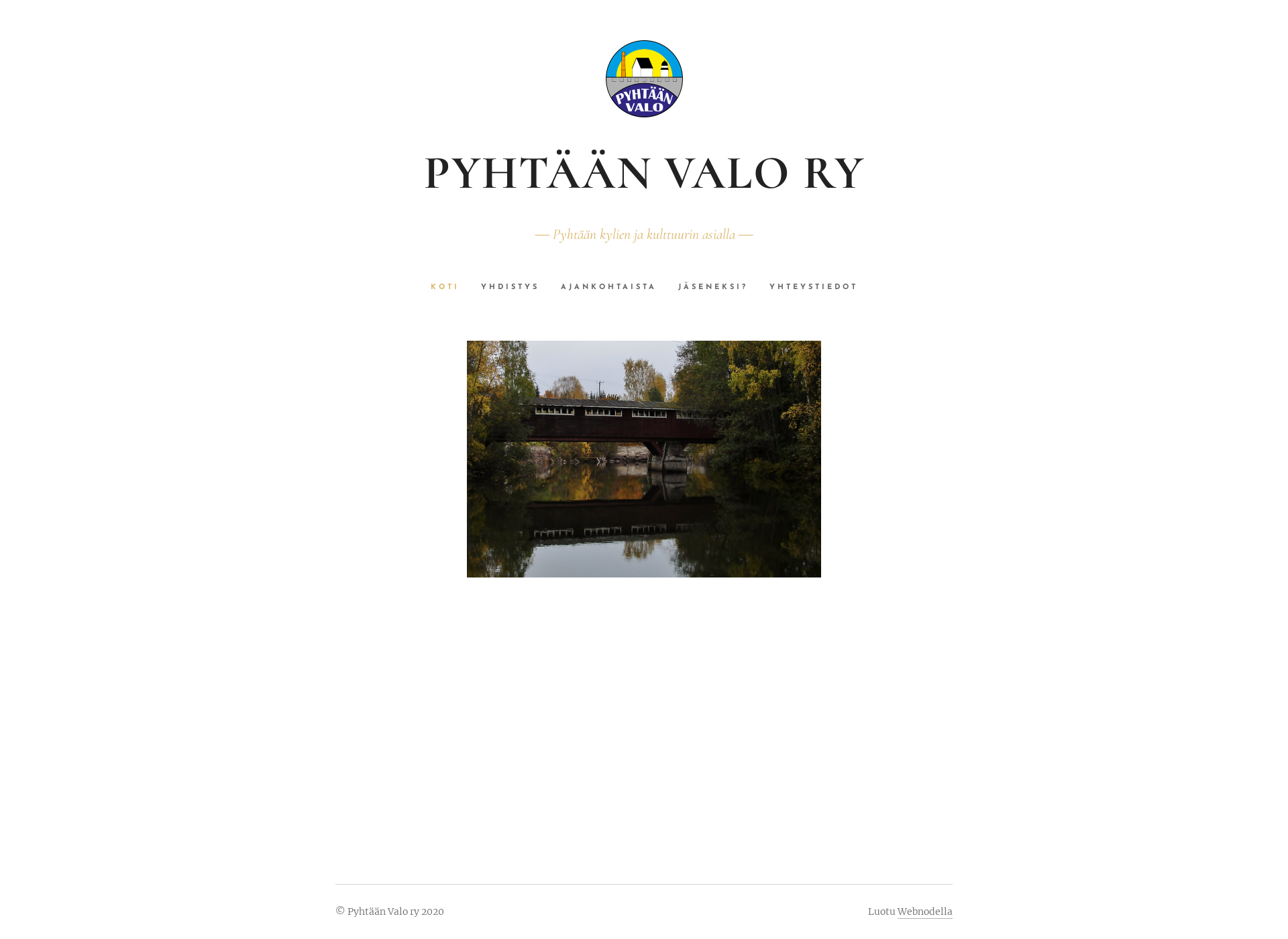 Screenshot for pyhtaanvalo.fi