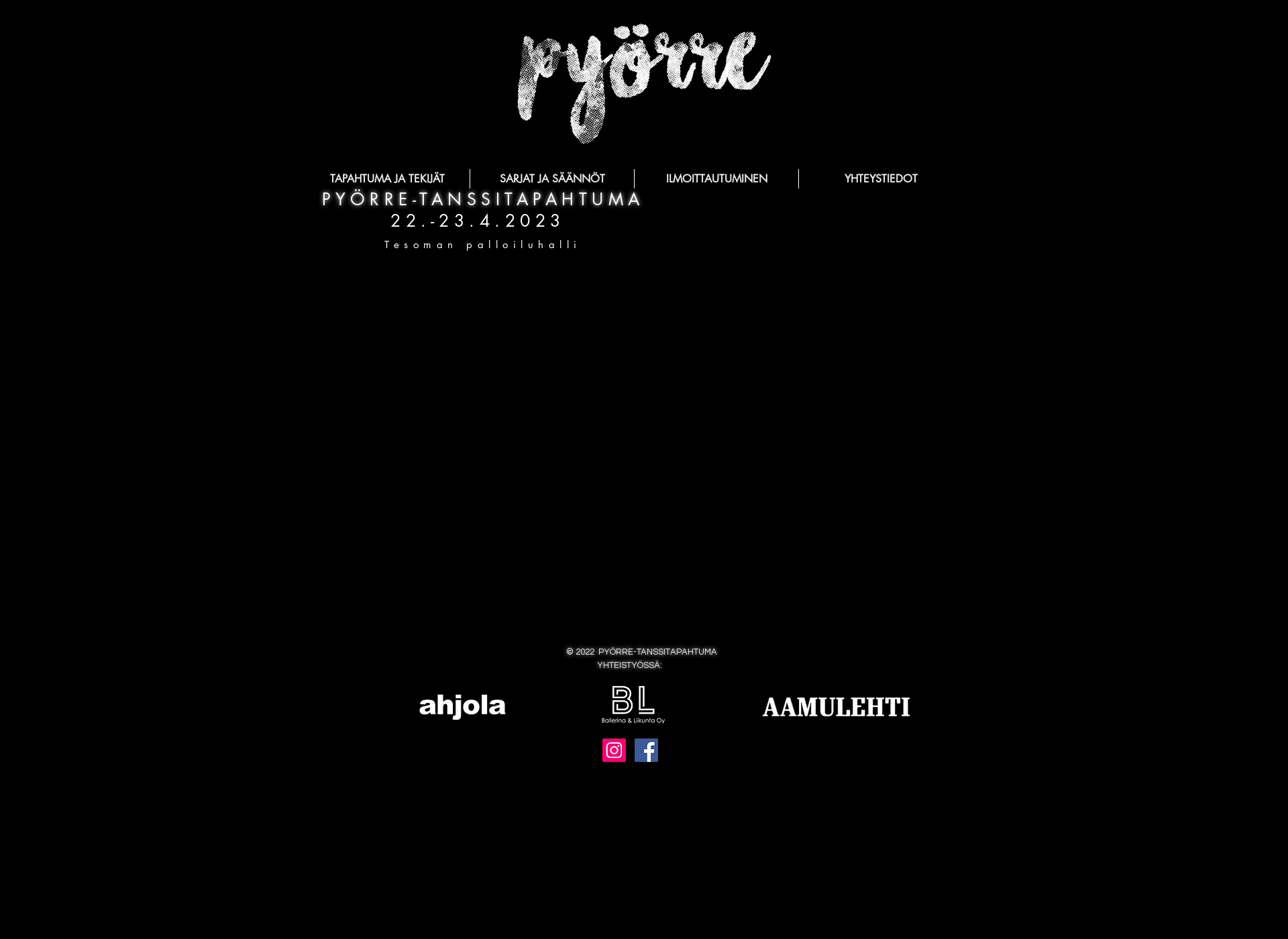 Screenshot for pyorre.fi
