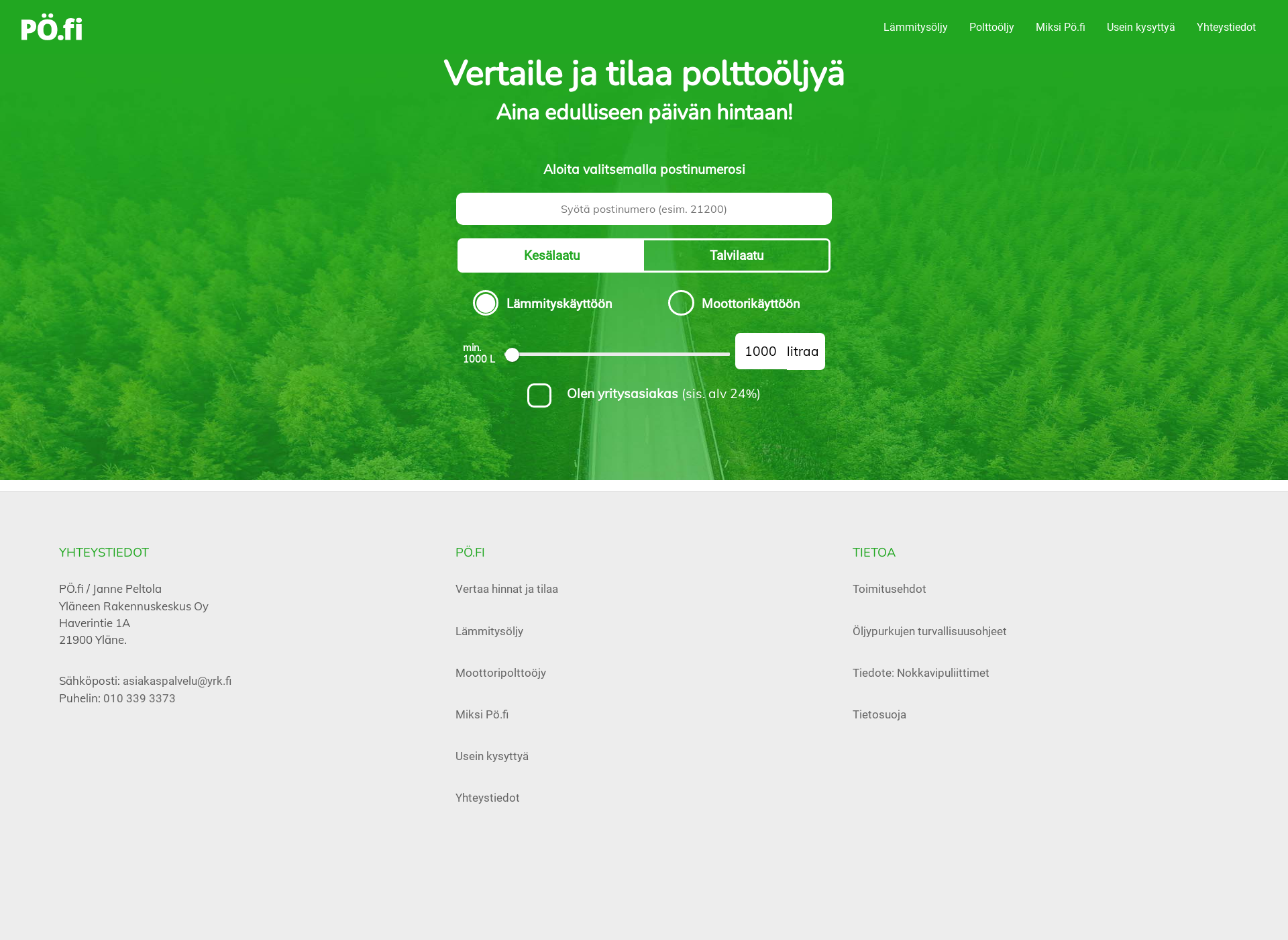 Screenshot for pö.fi