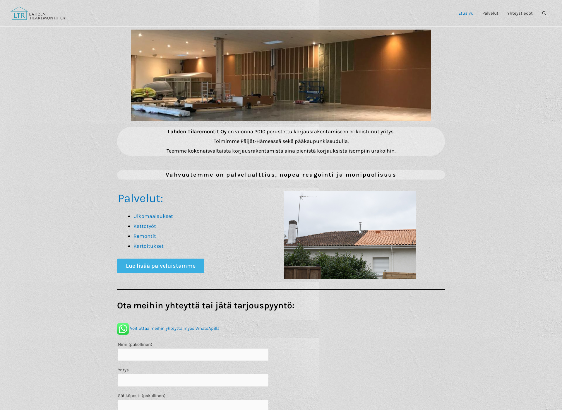 Screenshot for pöly.fi