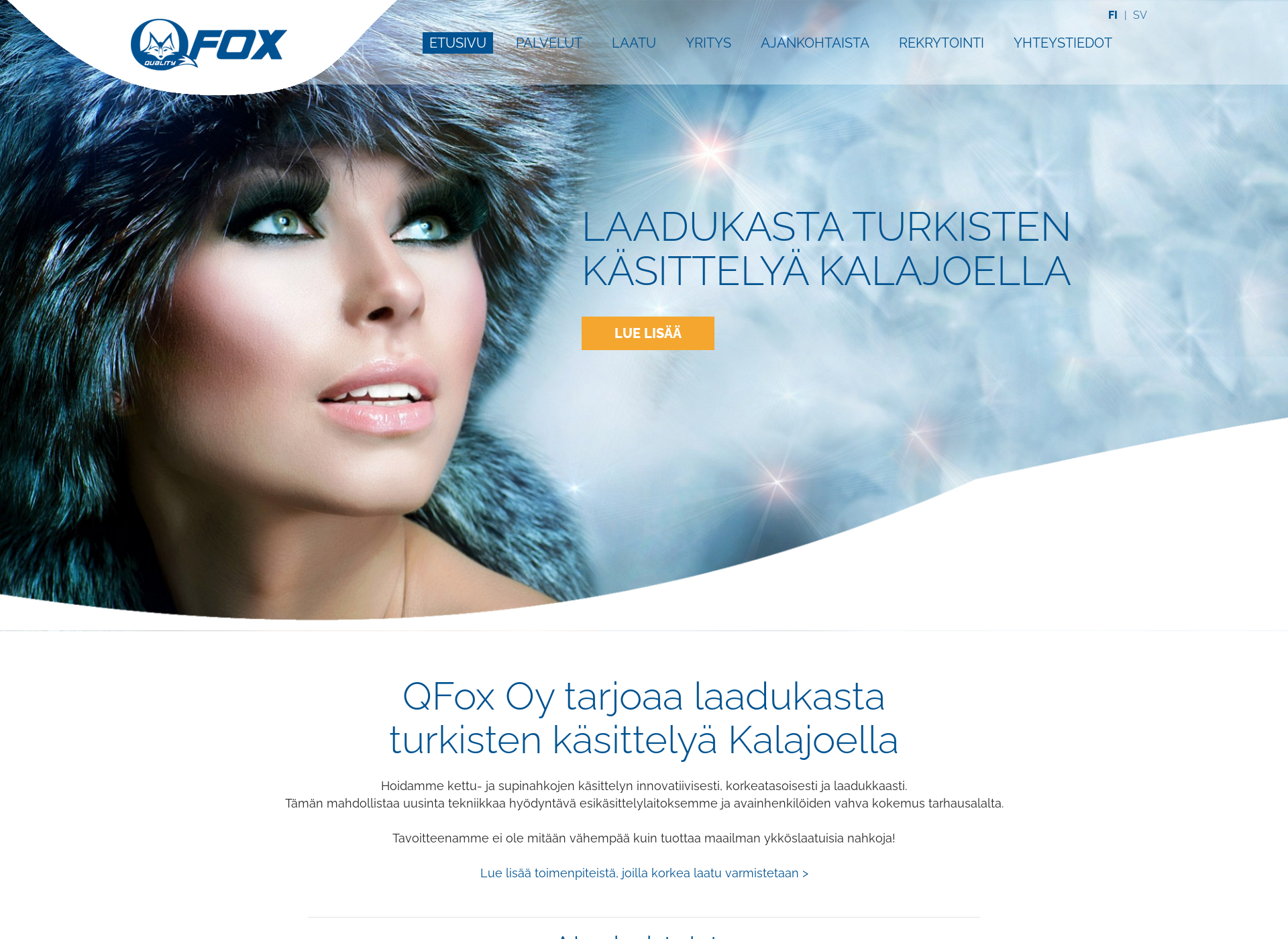 Screenshot for qfox.fi