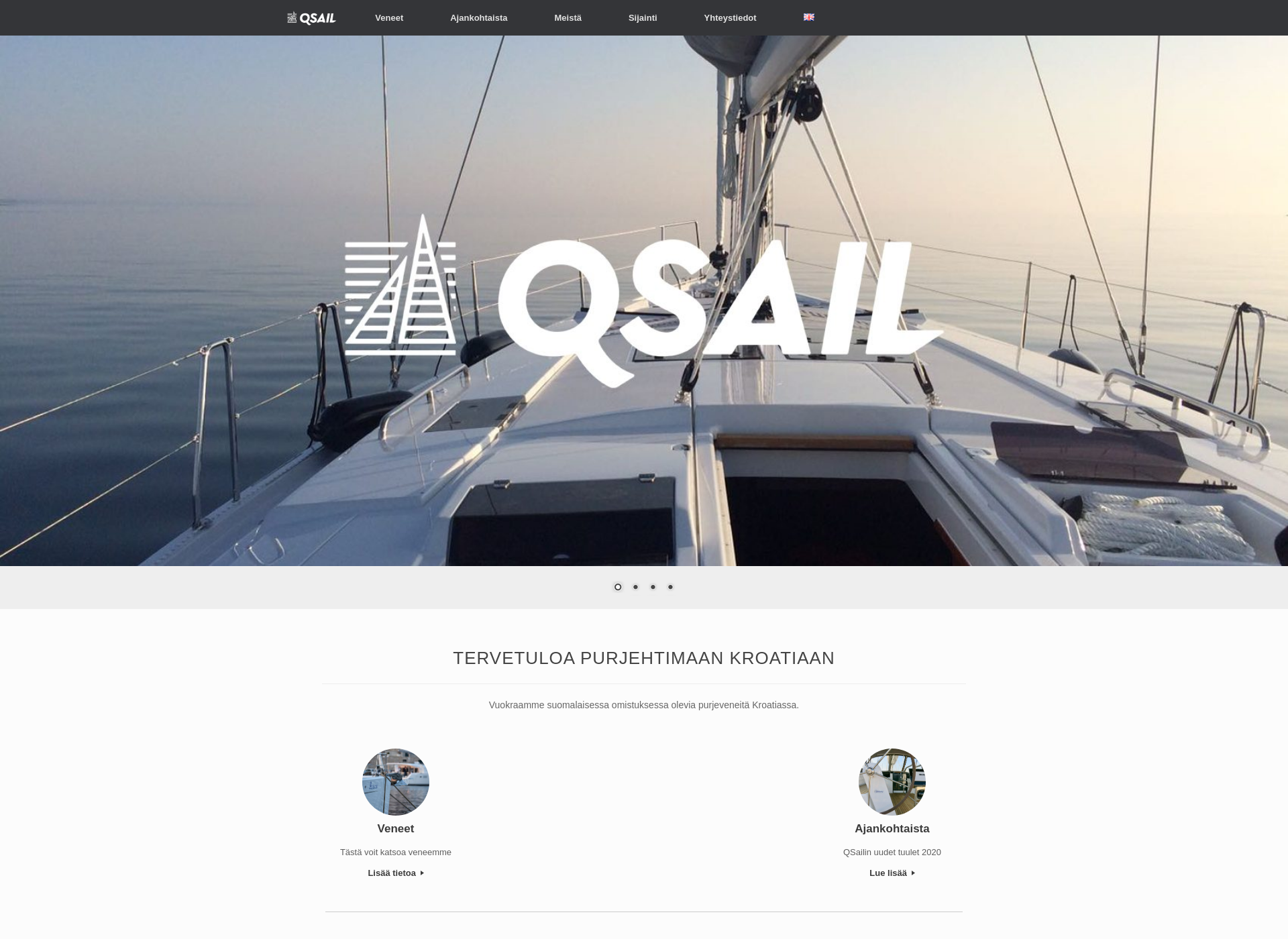 Screenshot for qsail.fi