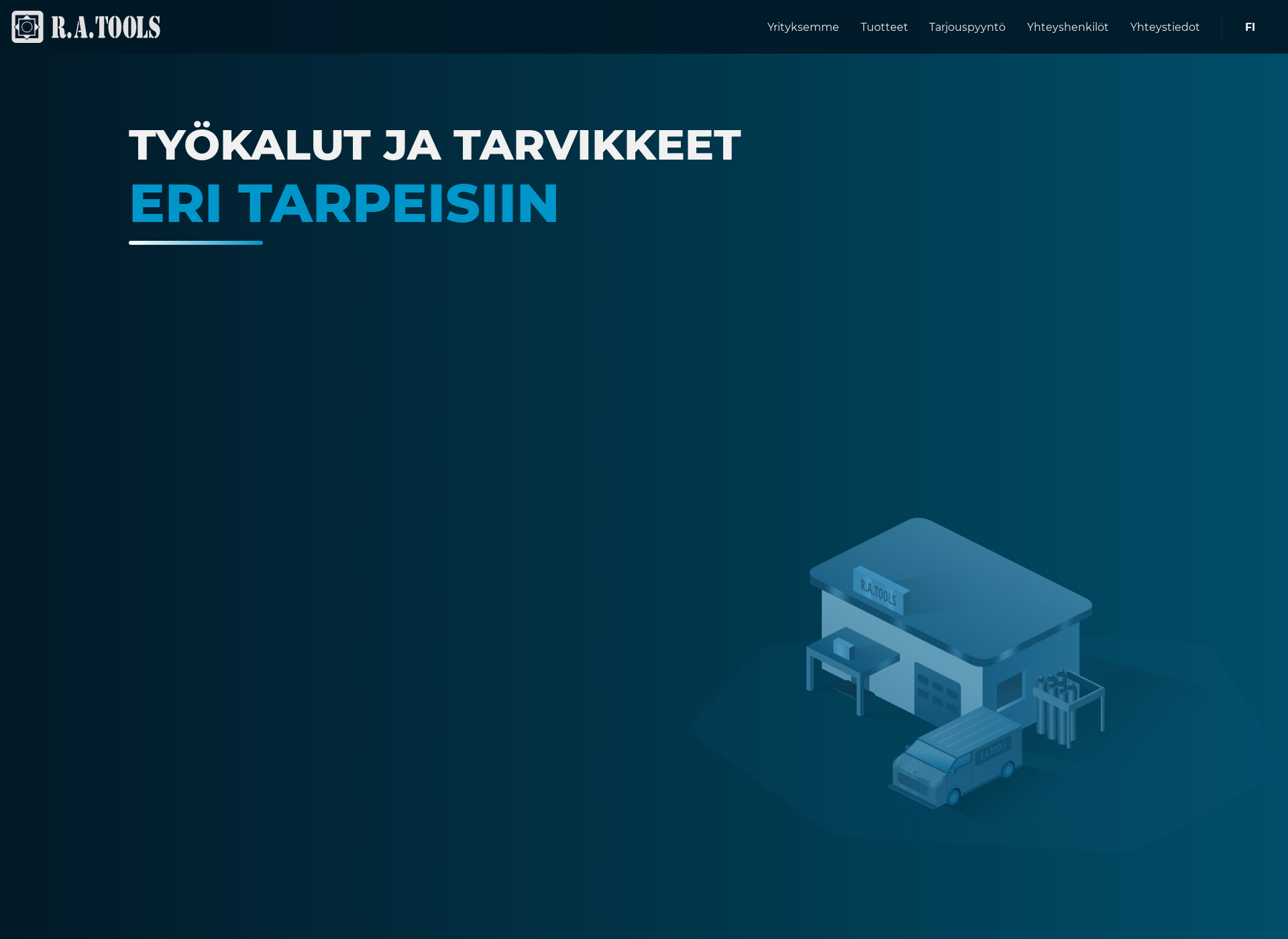 Screenshot for ra-tools.fi
