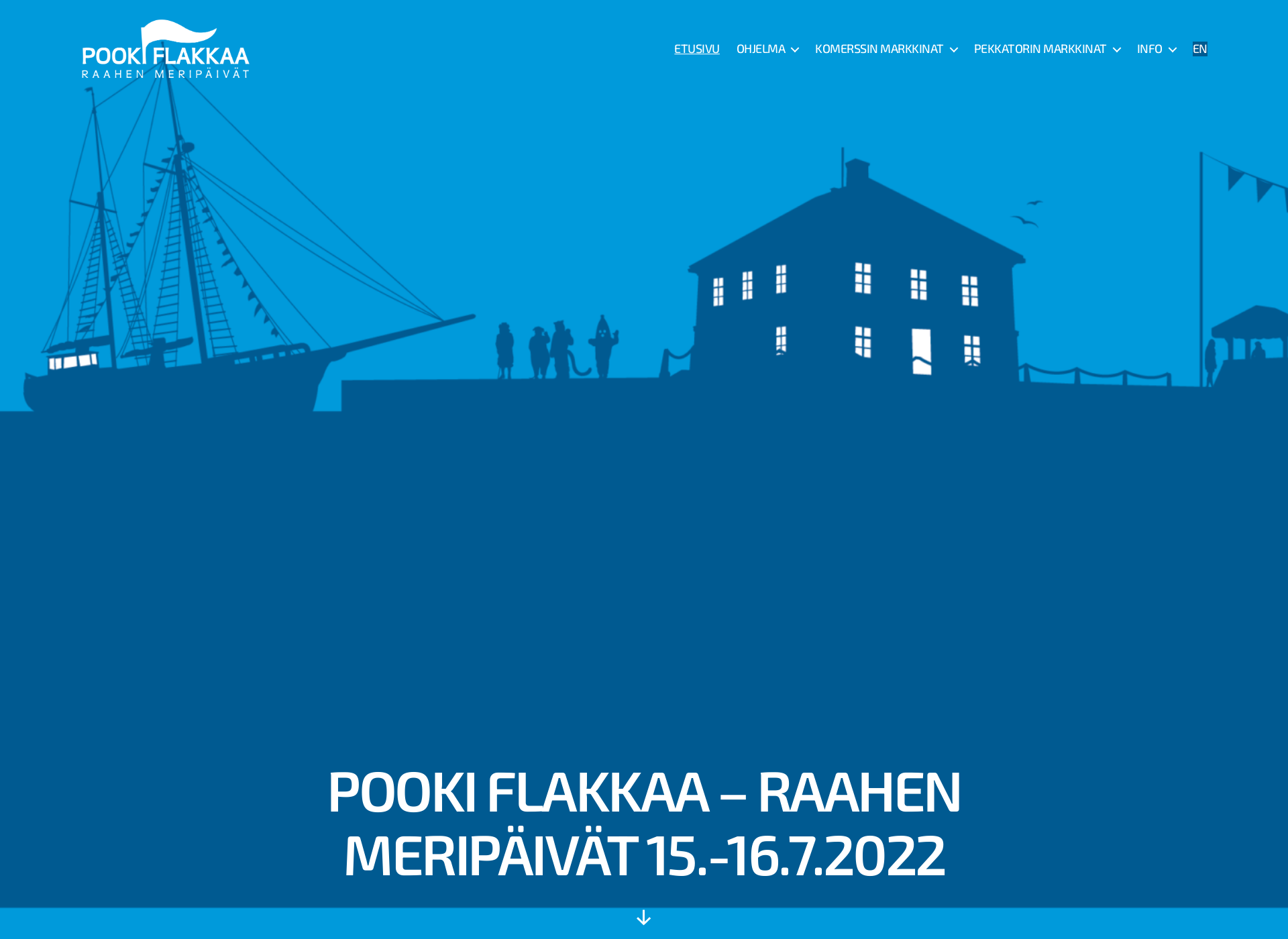 Screenshot for raahenmeripaivat.fi
