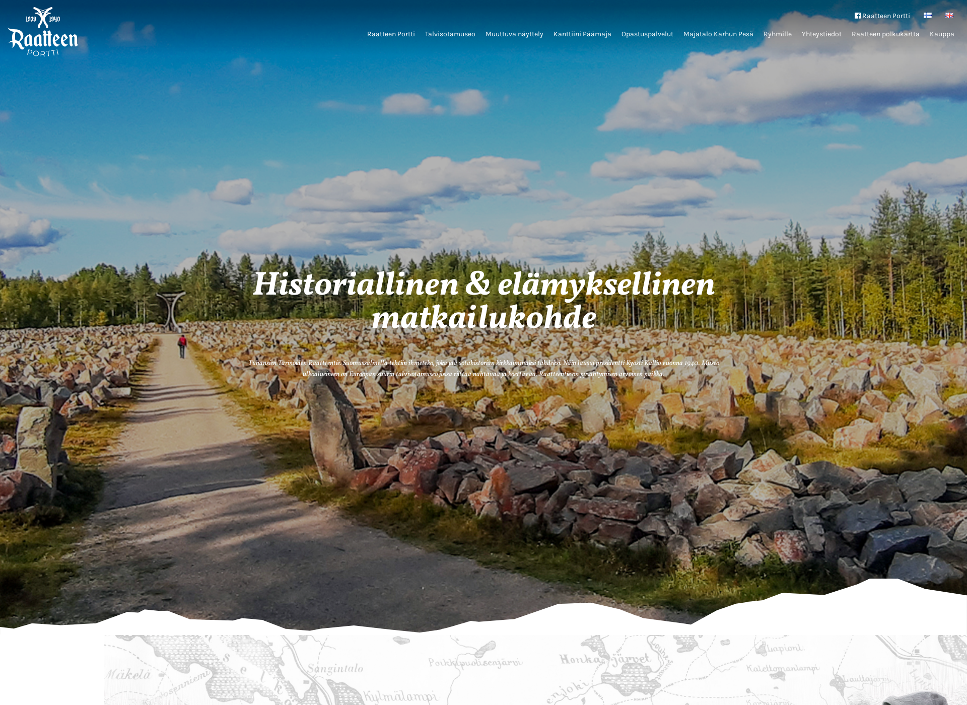 Näyttökuva raatteenportti.fi