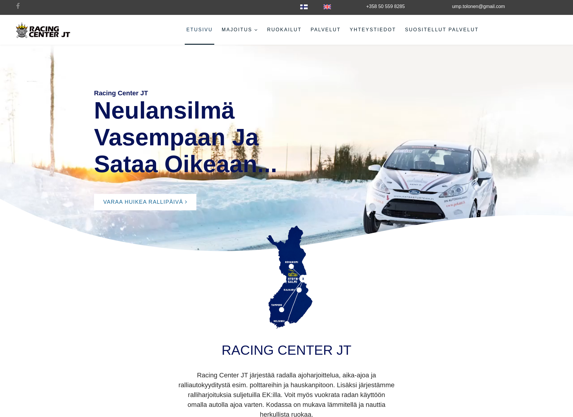 Screenshot for racingcenterjt.fi