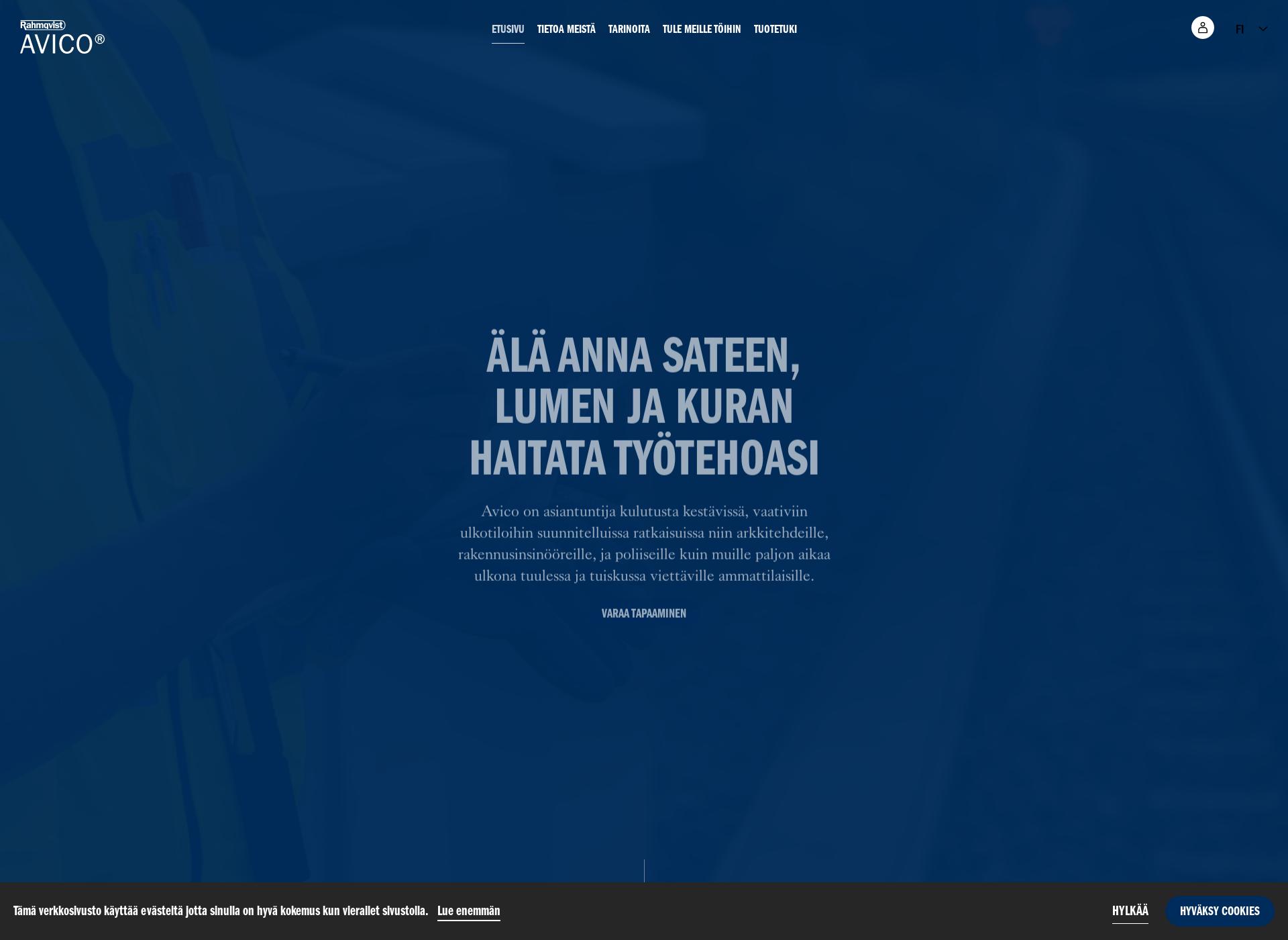 Screenshot for rahmqvistavico.fi