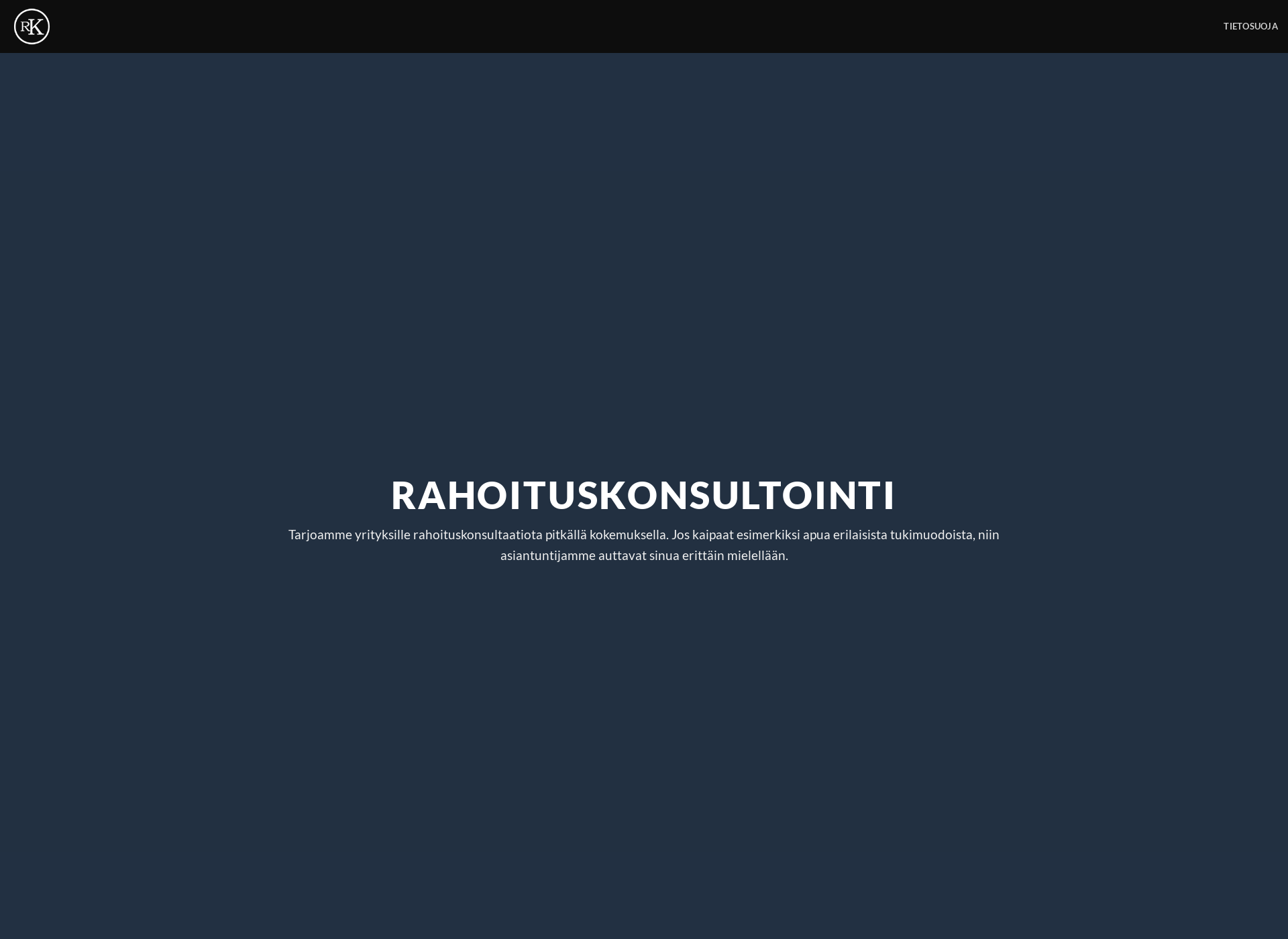 Screenshot for rahoituskonsultointi.fi