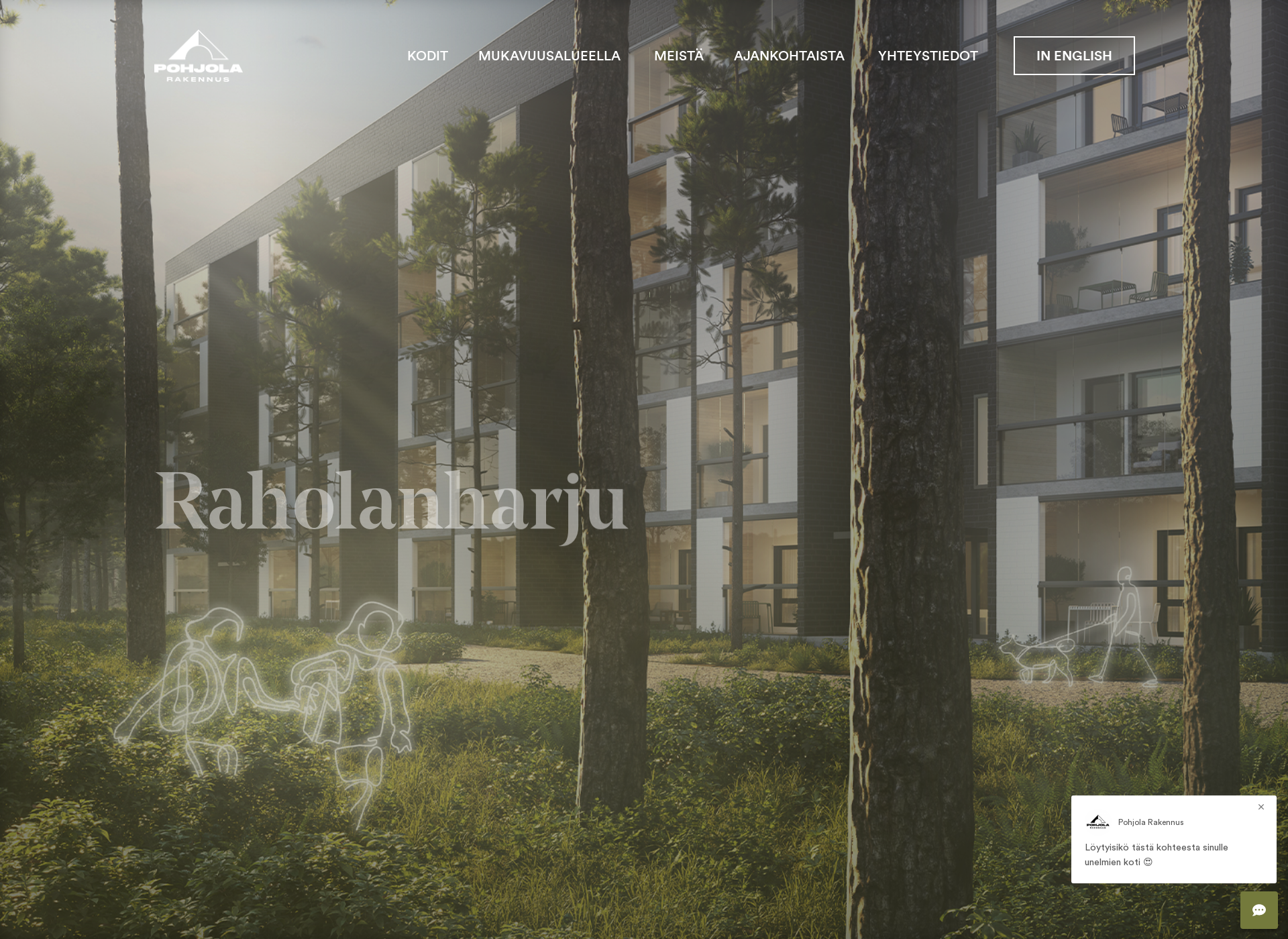 Screenshot for raholanharju.fi