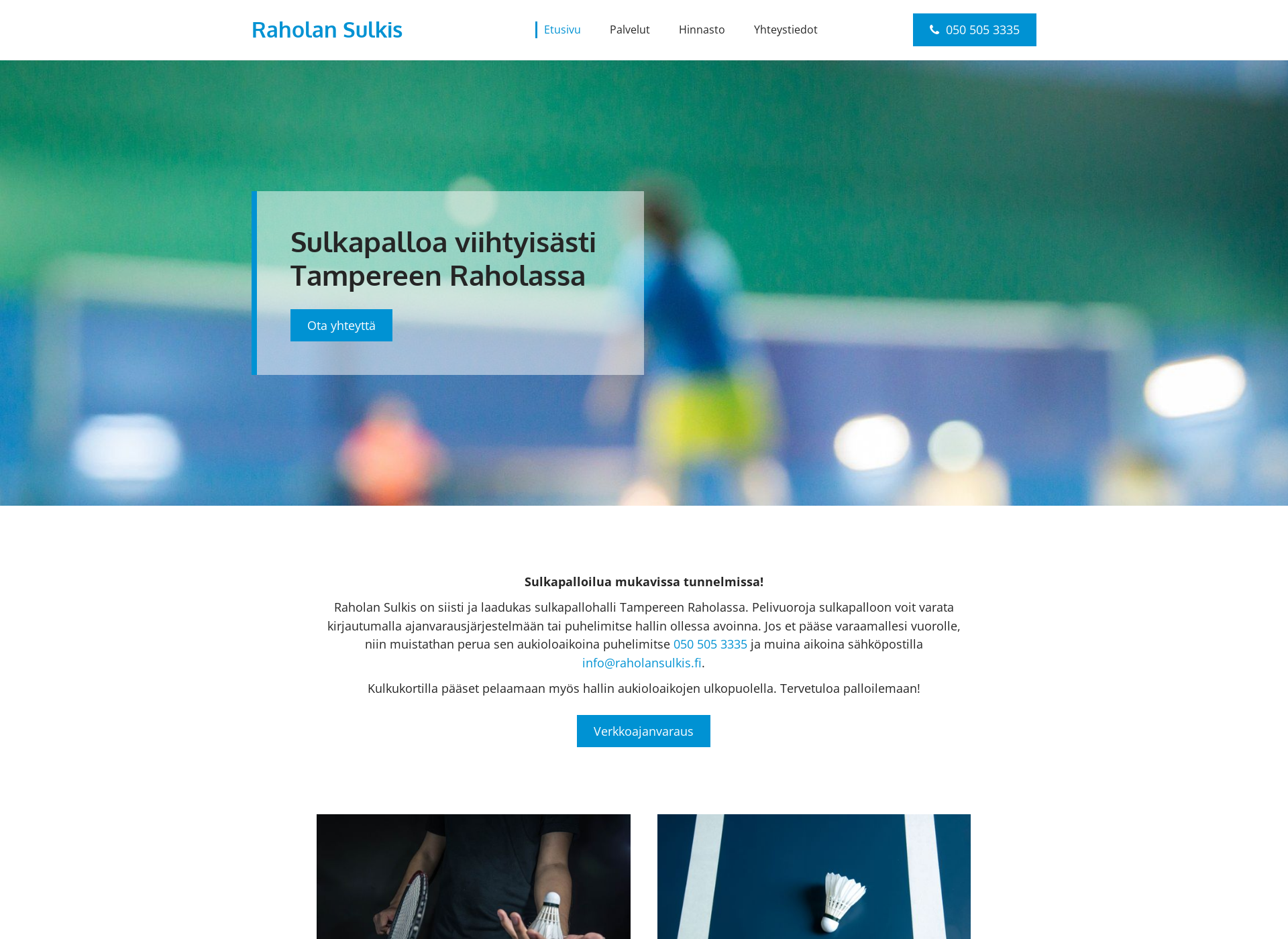 Screenshot for raholansulkis.fi