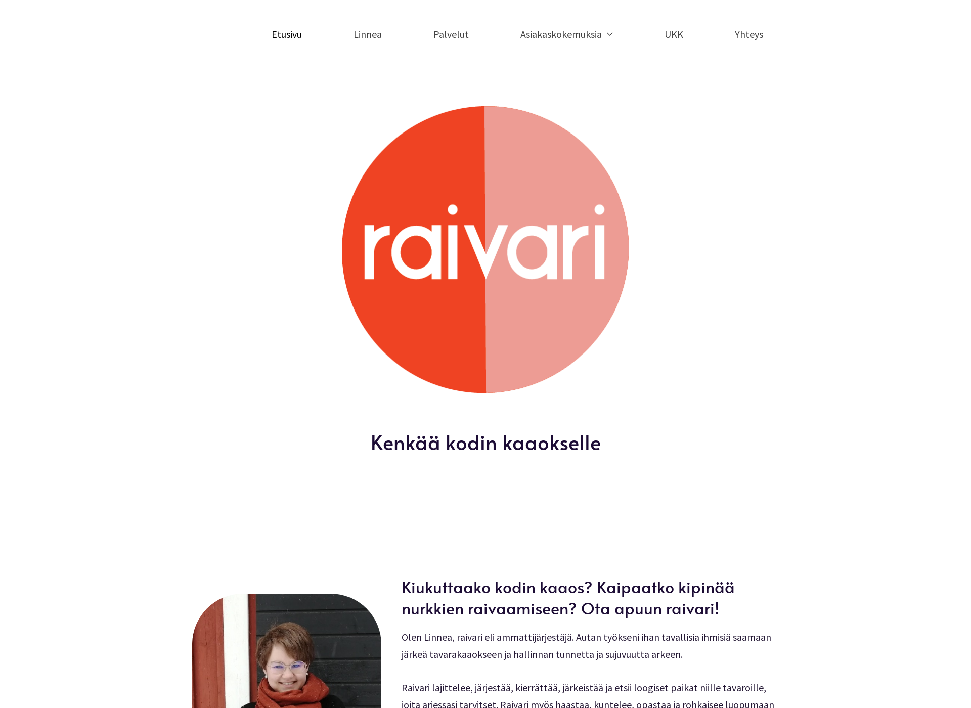Screenshot for raivari.fi