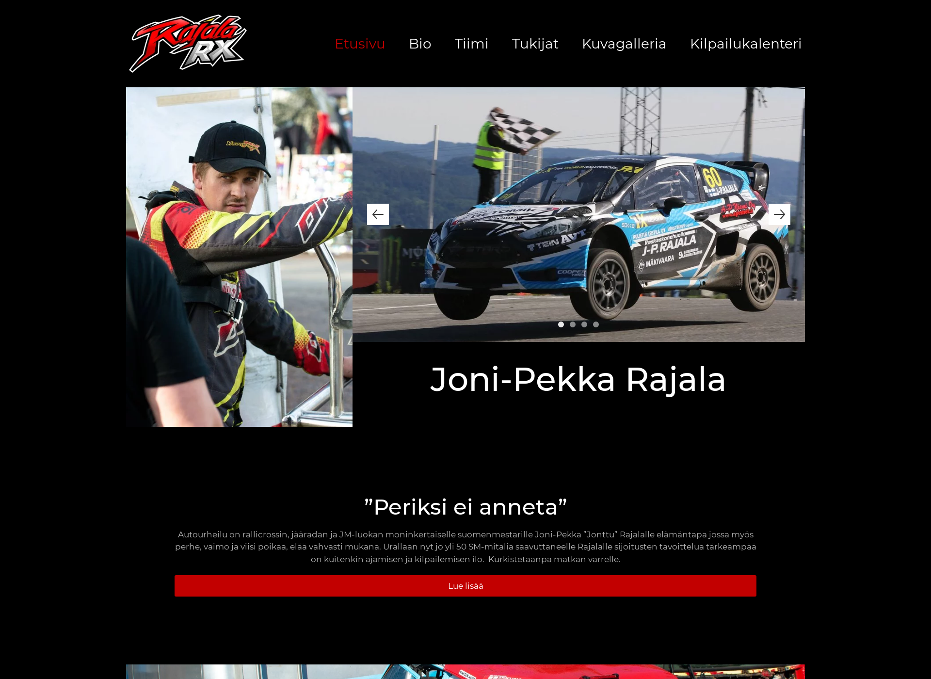 Screenshot for rajalamotorsport.fi