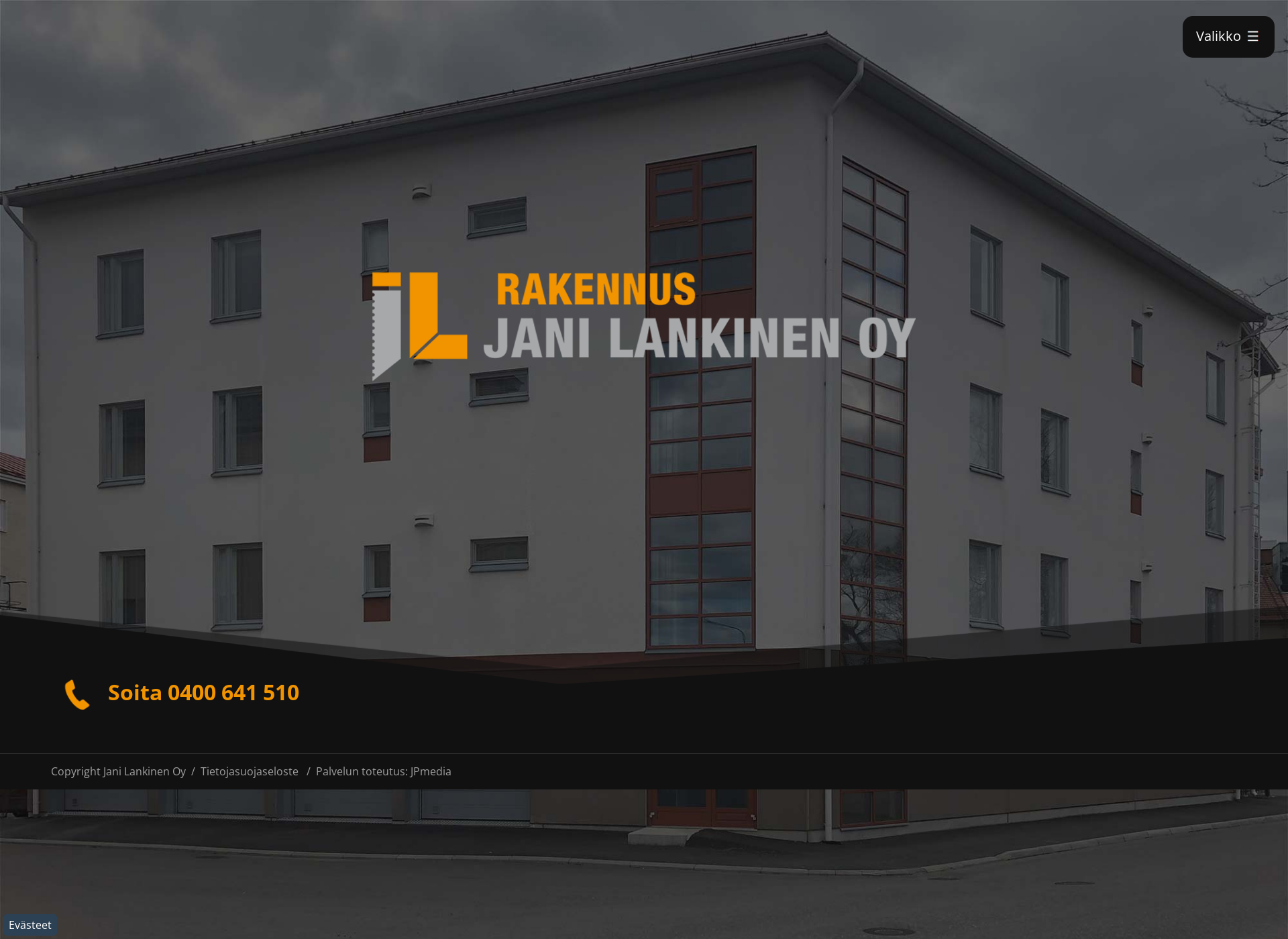 Screenshot for rakennusjanilankinen.fi
