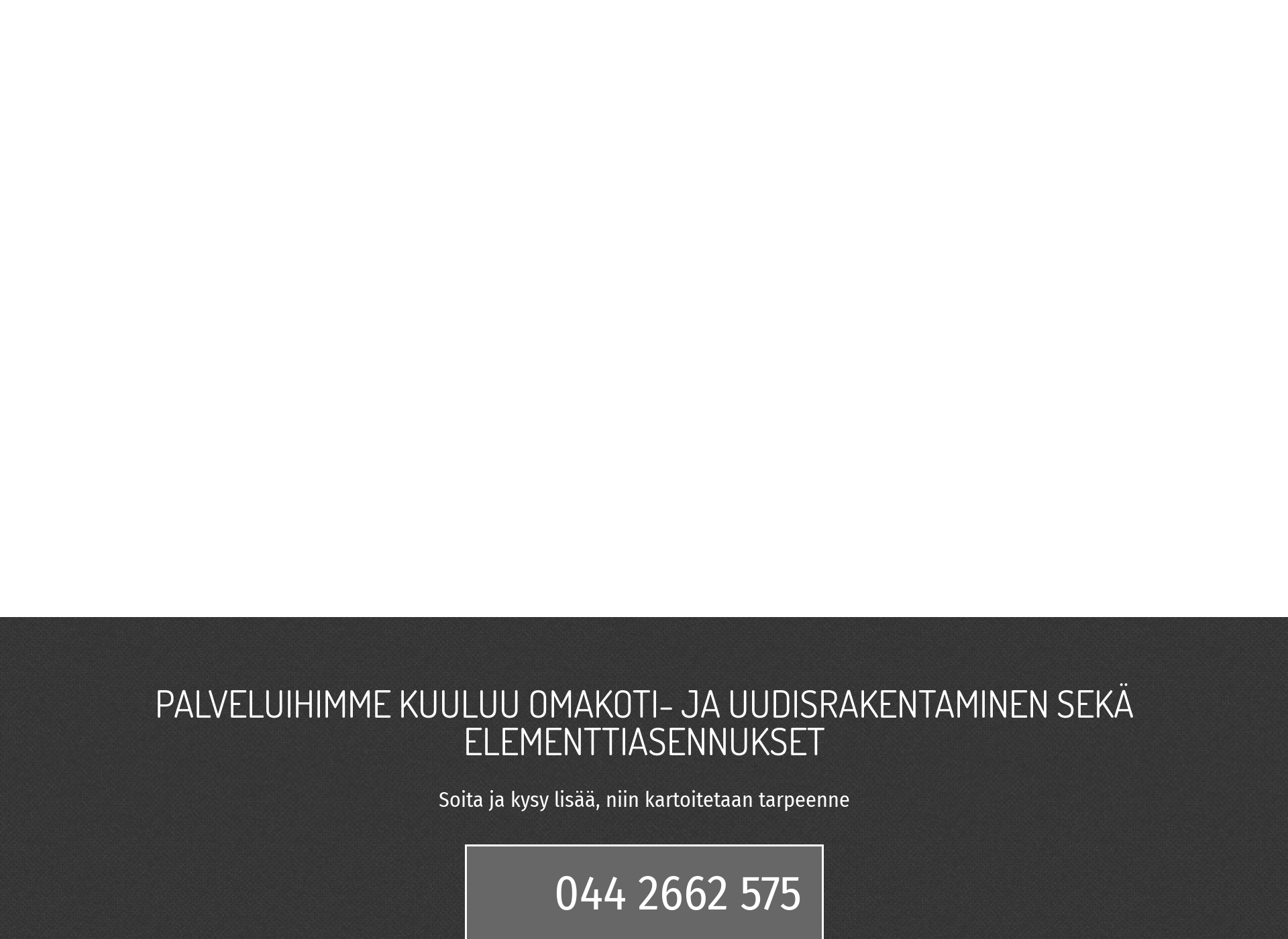 Skärmdump för rakennuspalvelueskola.fi