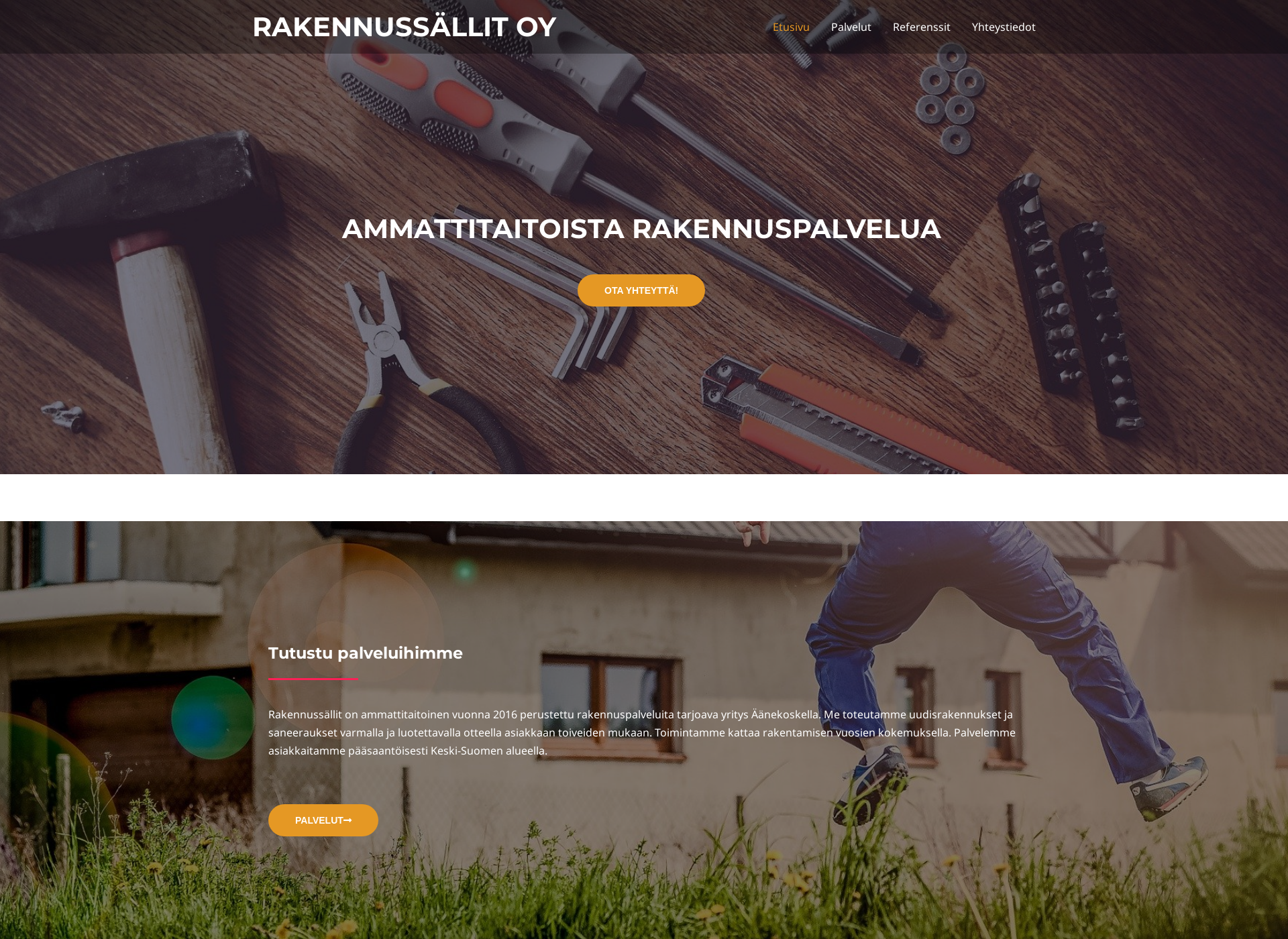 Screenshot for rakennussällit.fi