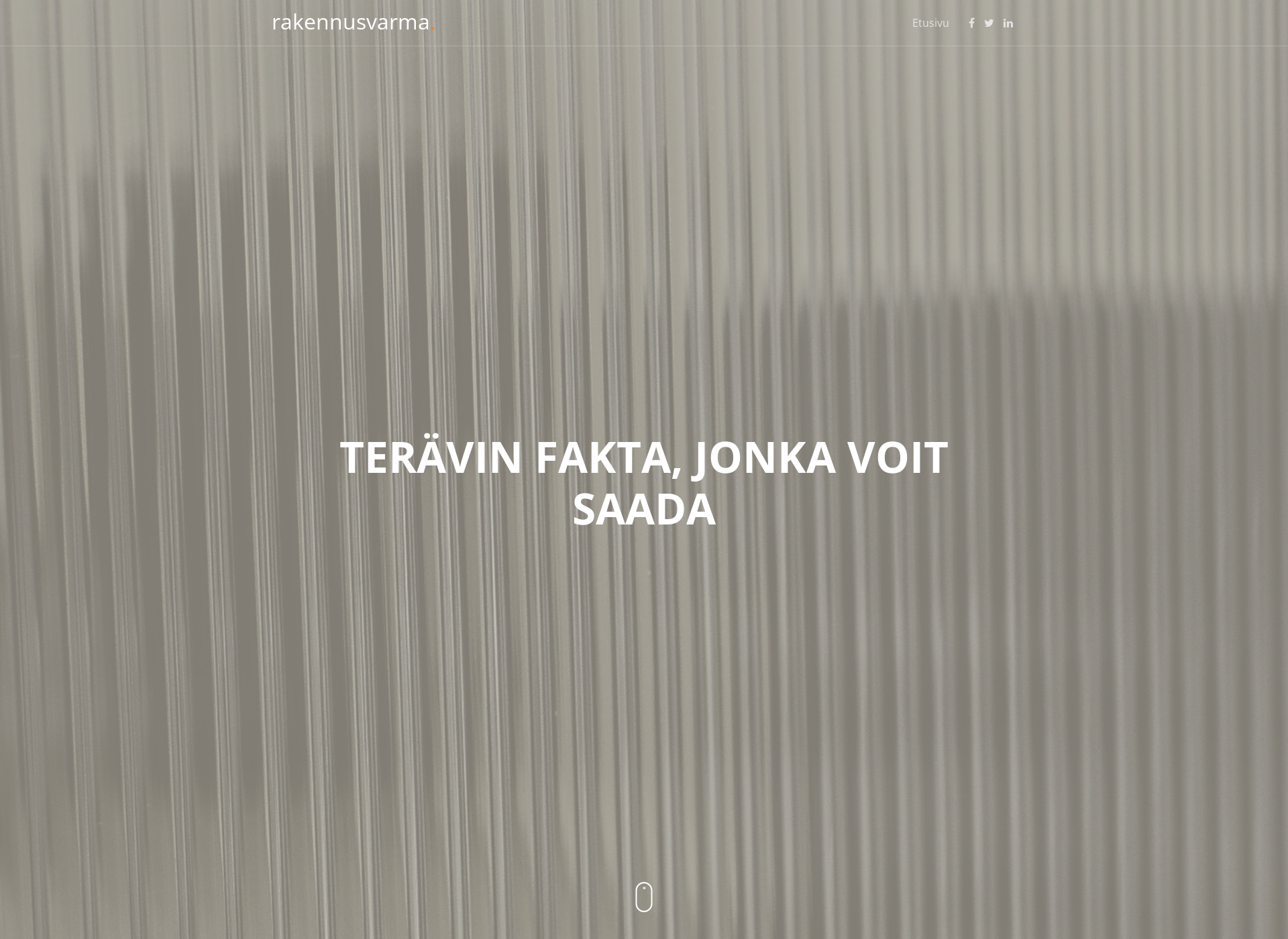 Screenshot for rakennusvarma.fi