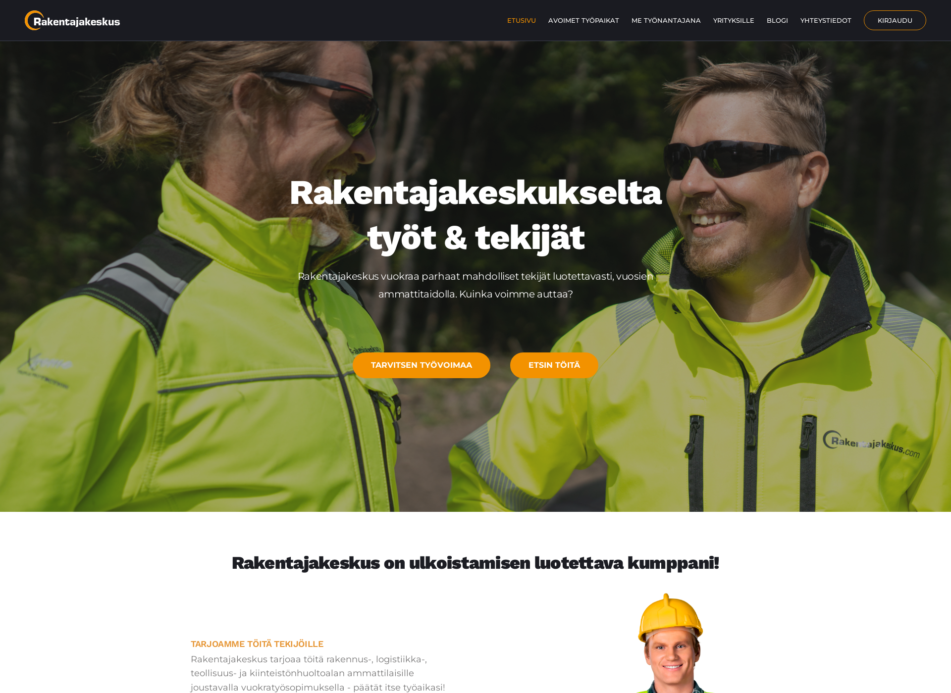 Screenshot for rakentajakeskus.fi