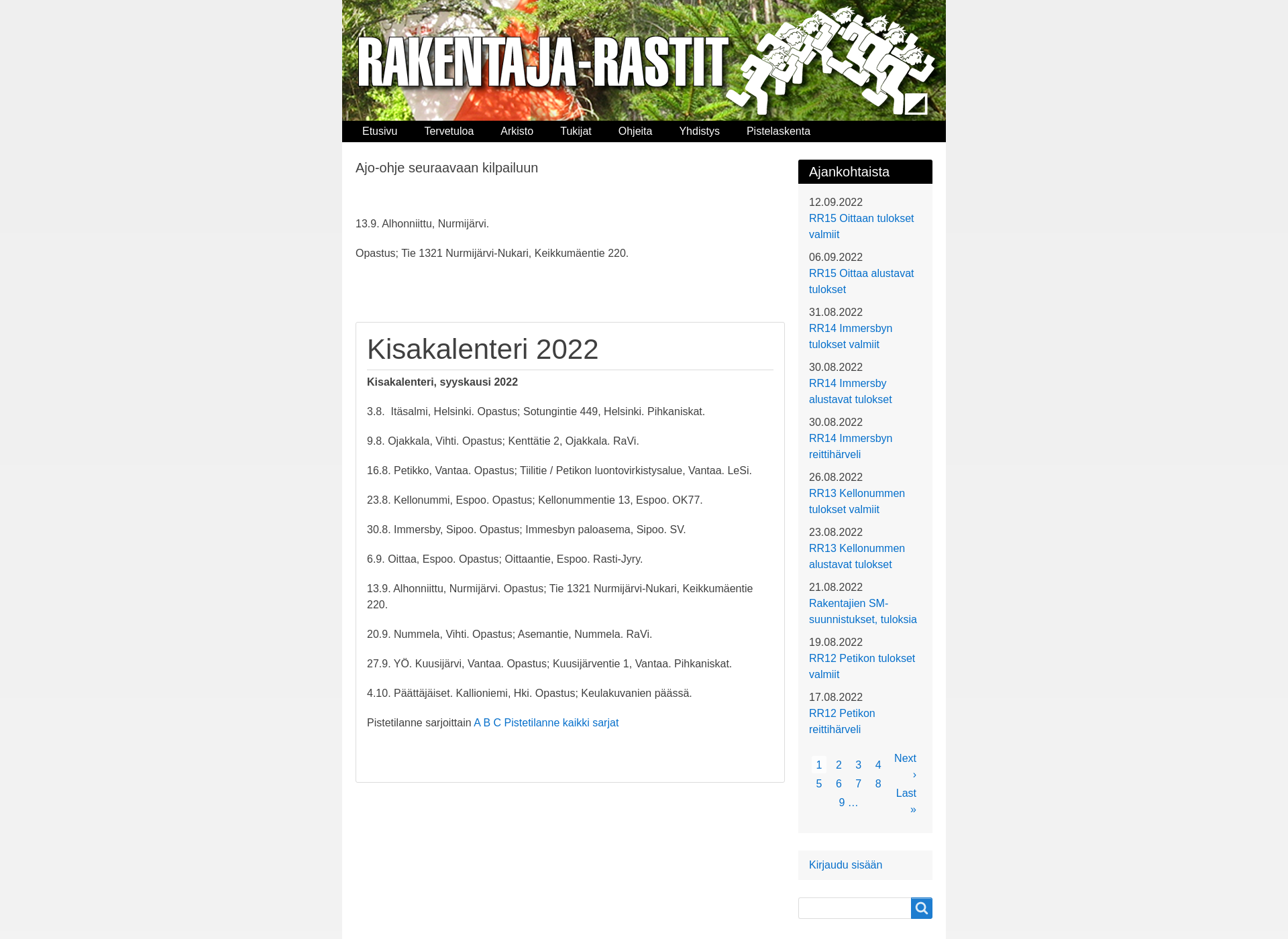 Screenshot for rakentajarastit.fi