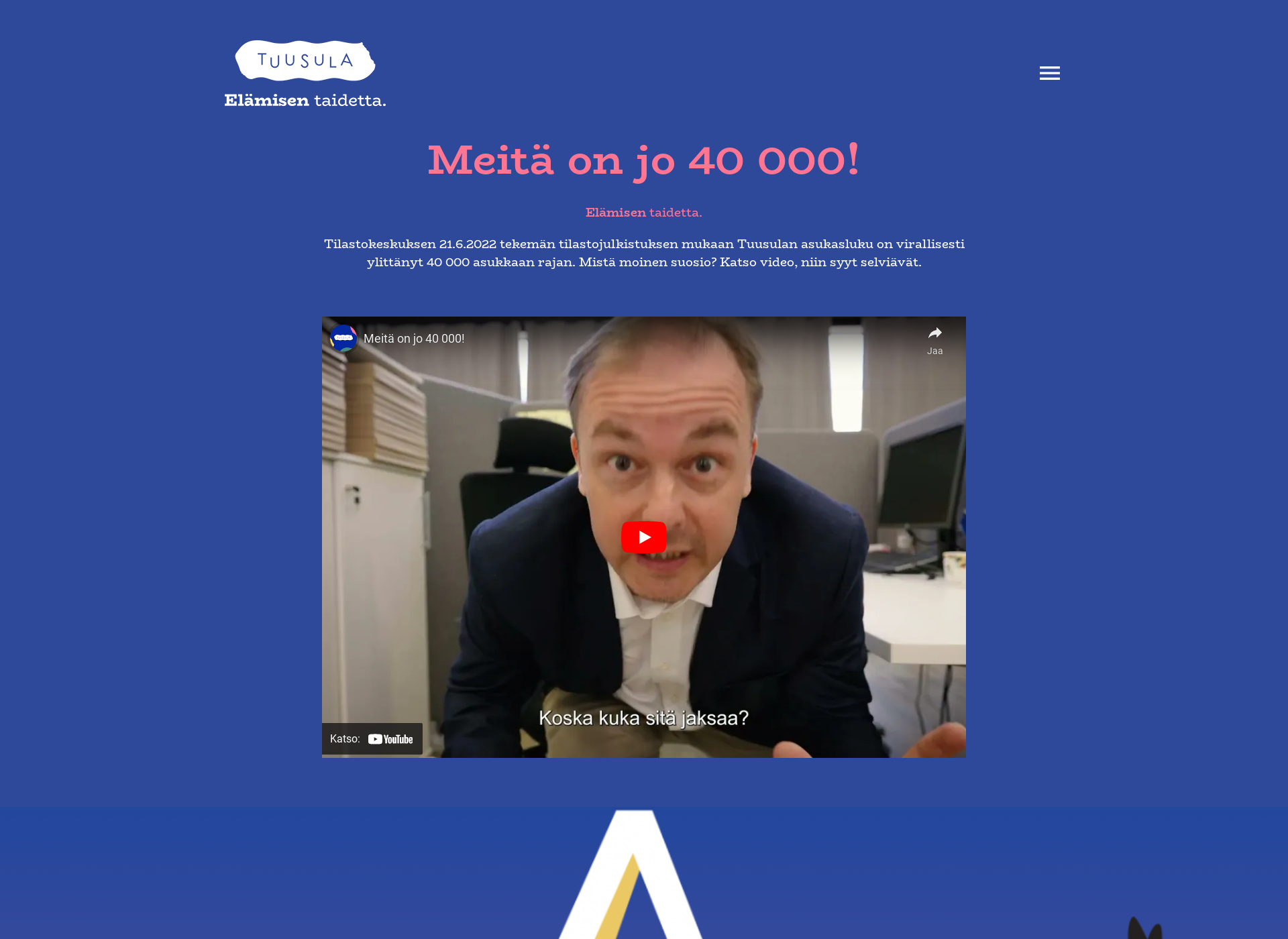Screenshot for rakkaudentaidetta.fi