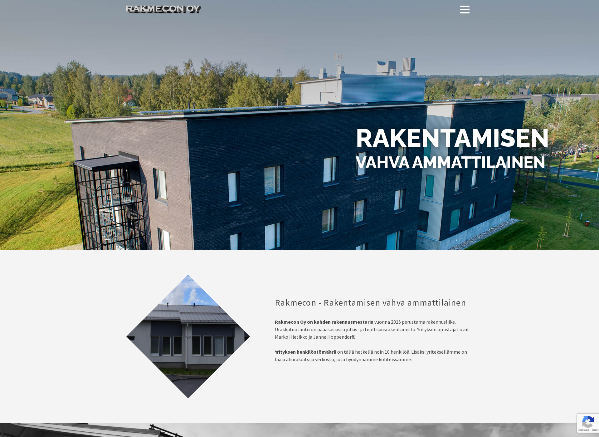 Screenshot for rakmecon.fi