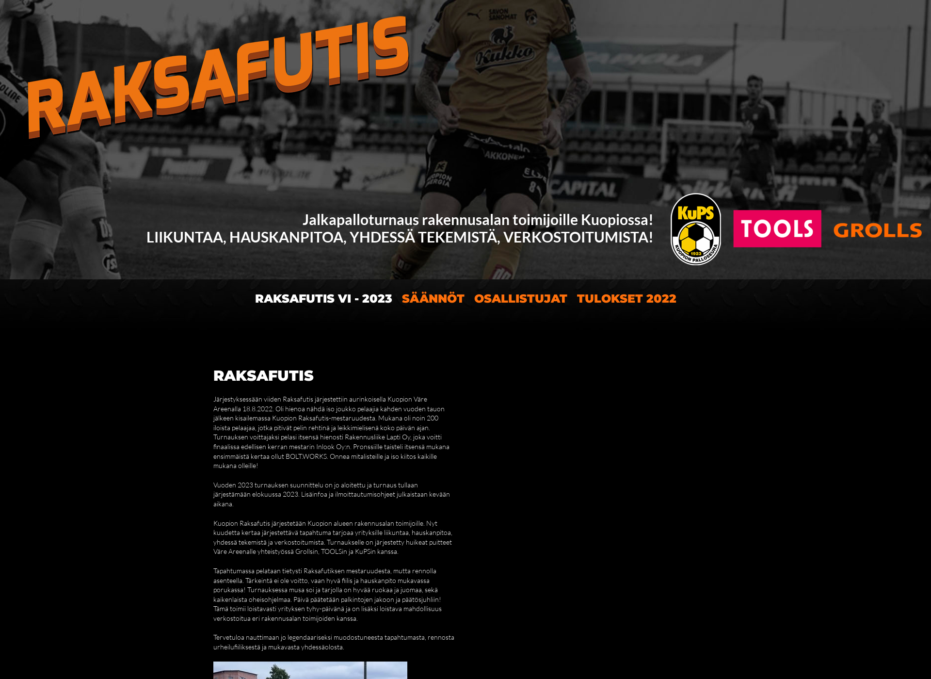 Screenshot for raksafutis.fi