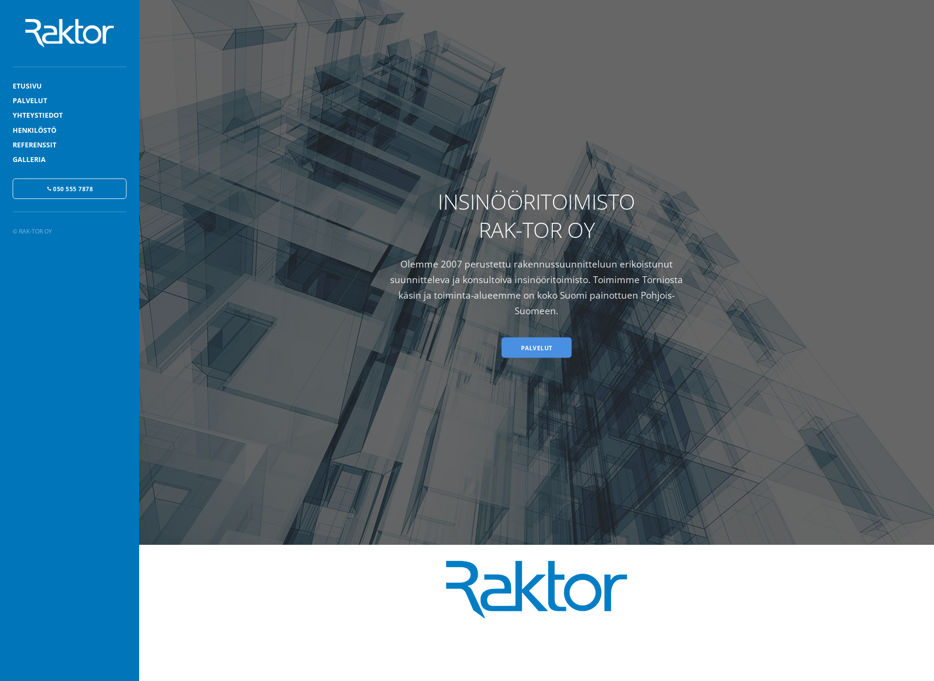 Screenshot for raktor.fi