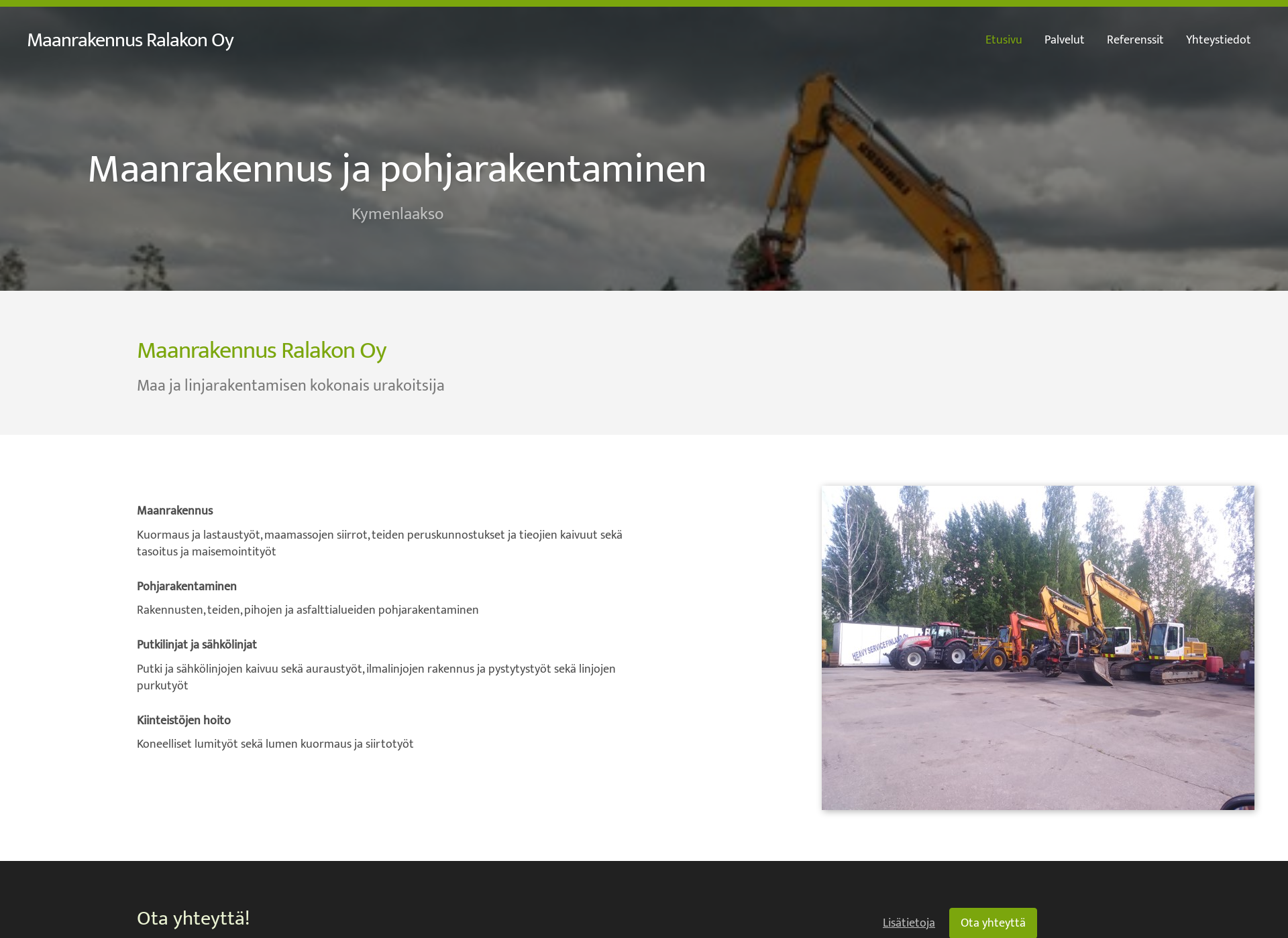 Screenshot for ralakon.fi