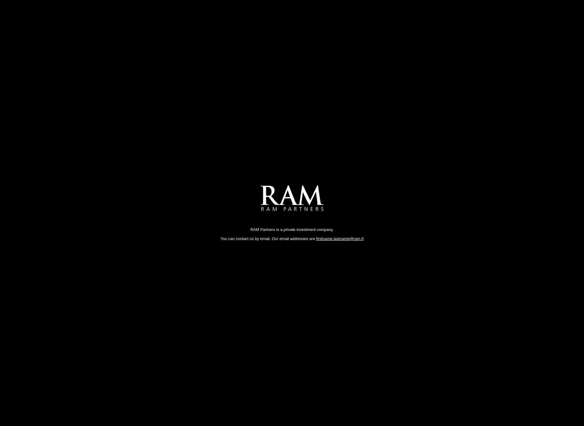 Screenshot for ram.fi