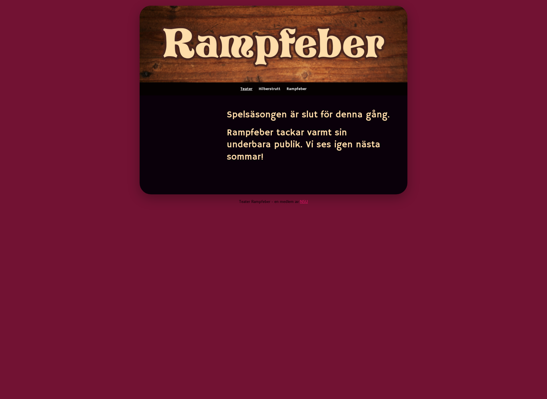 Screenshot for rampfeber.fi