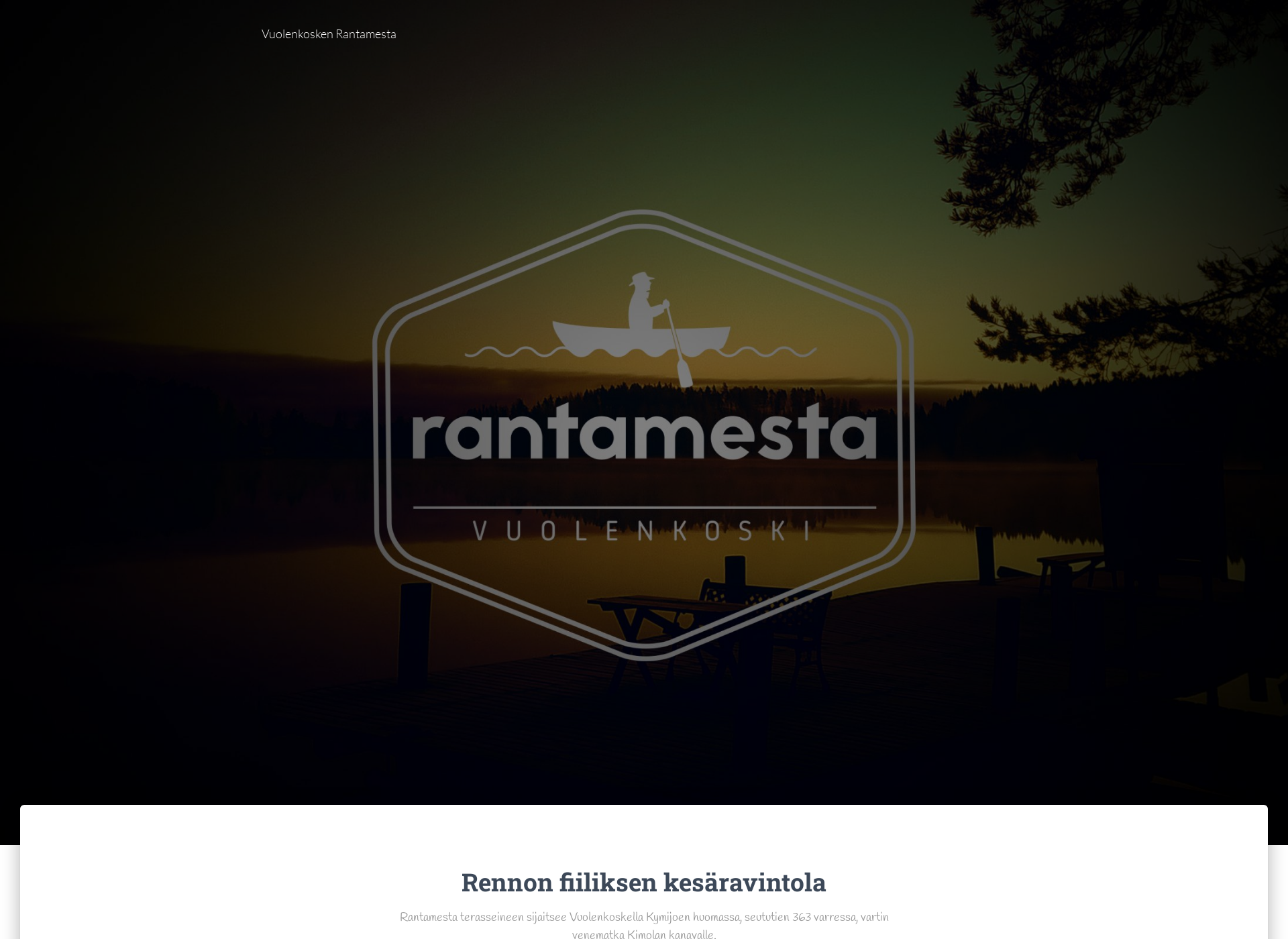 Screenshot for rantamesta.fi